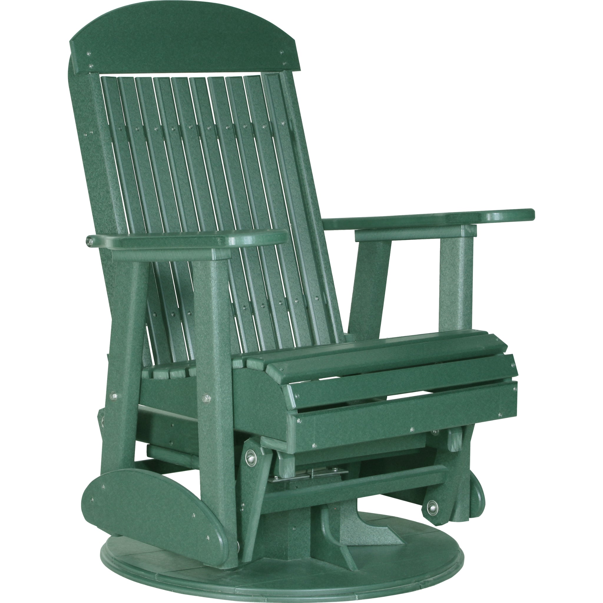 LuxCraft 2′ Classic Swivel Glider – Outdoor Poly Swivel Glider Chair (2SCPG)