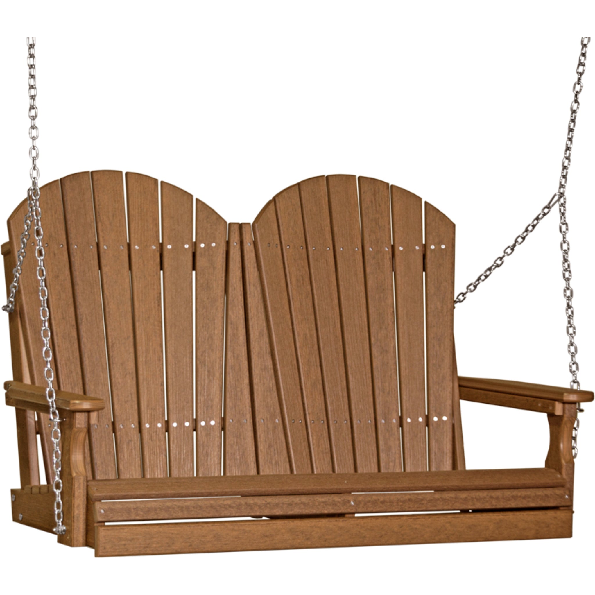 LuxCraft 4′ Adirondack Swing Chair - Durable Outdoor Swing (4APS)