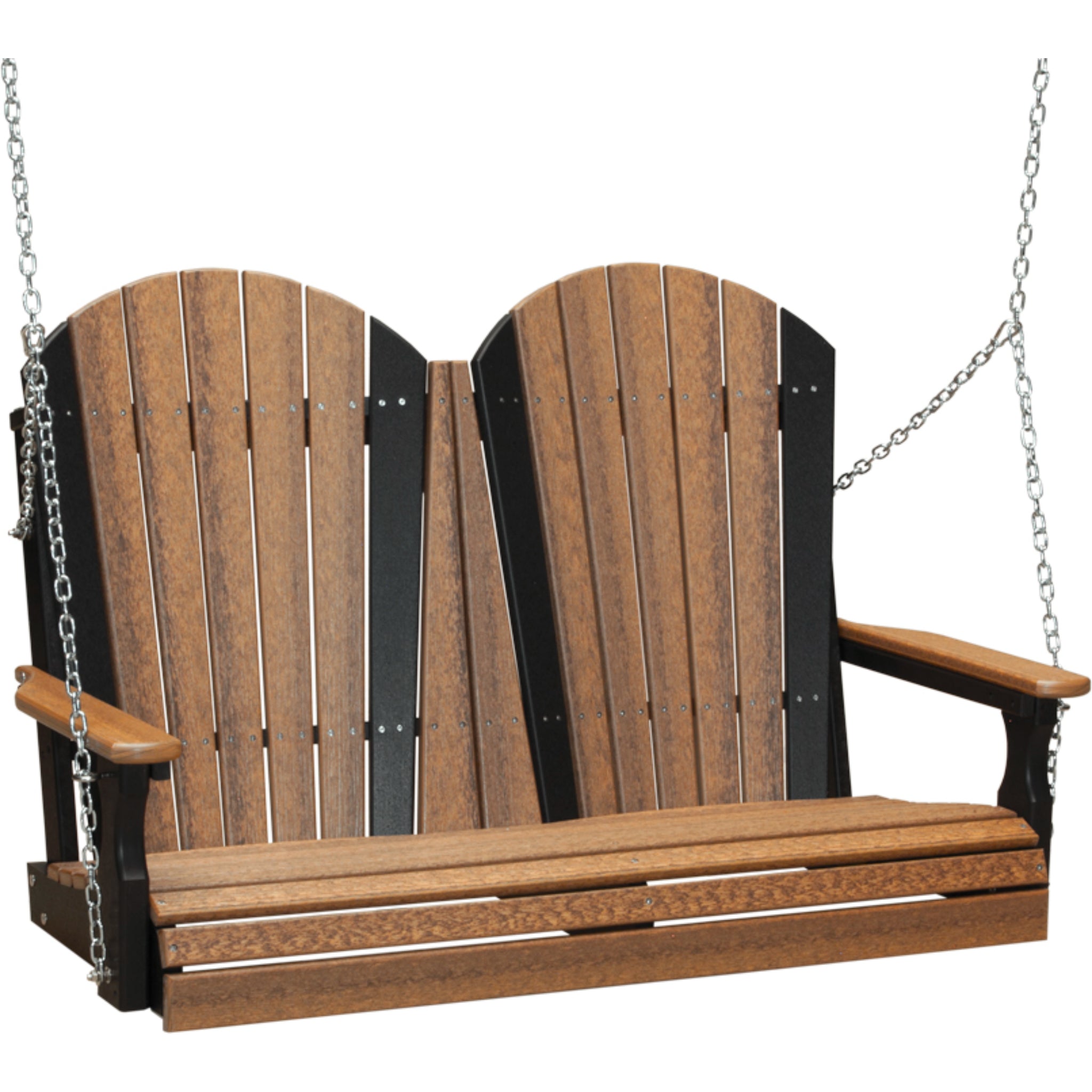 LuxCraft 4′ Adirondack Swing Chair - Durable Outdoor Swing (4APS)