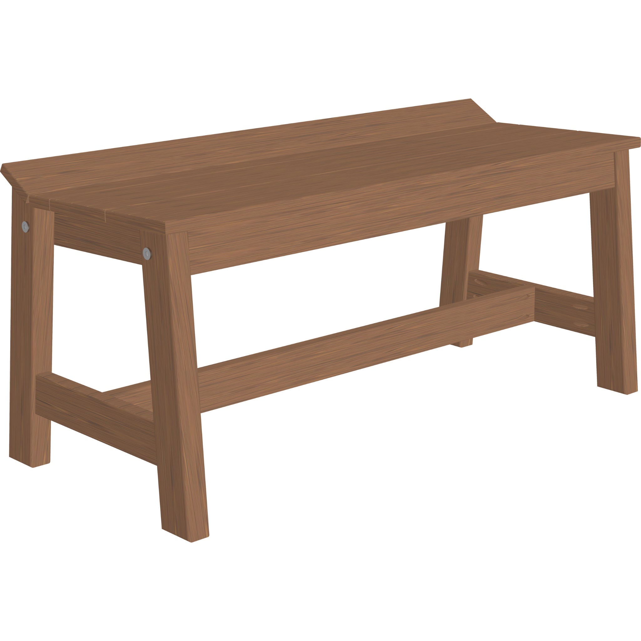 LuxCraft Café Dining Bench – Outdoor Poly 41" Dining Bench (CDB41)