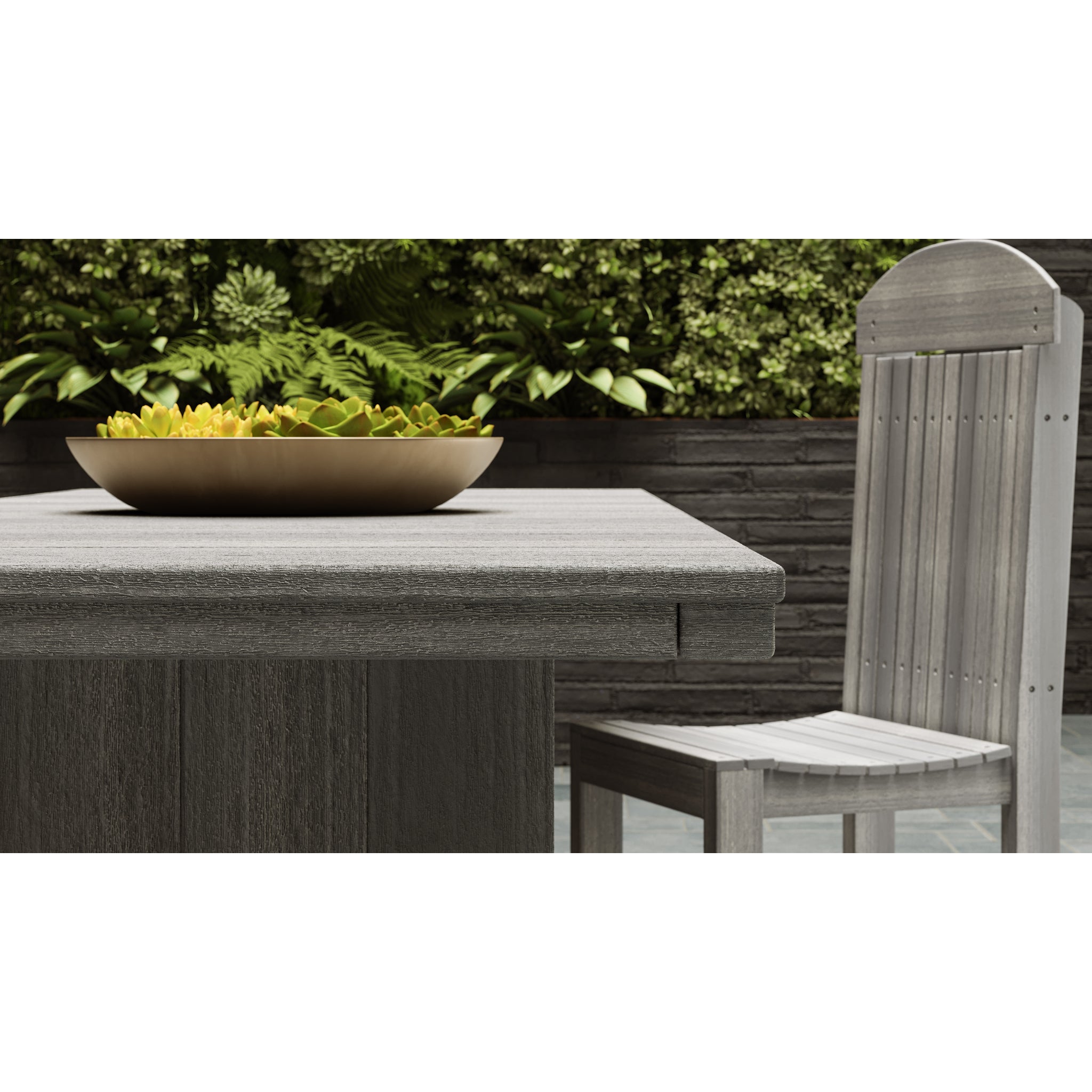 LuxCraft Classic Side Chair – Outdoor Poly Dining Chair (CSC)