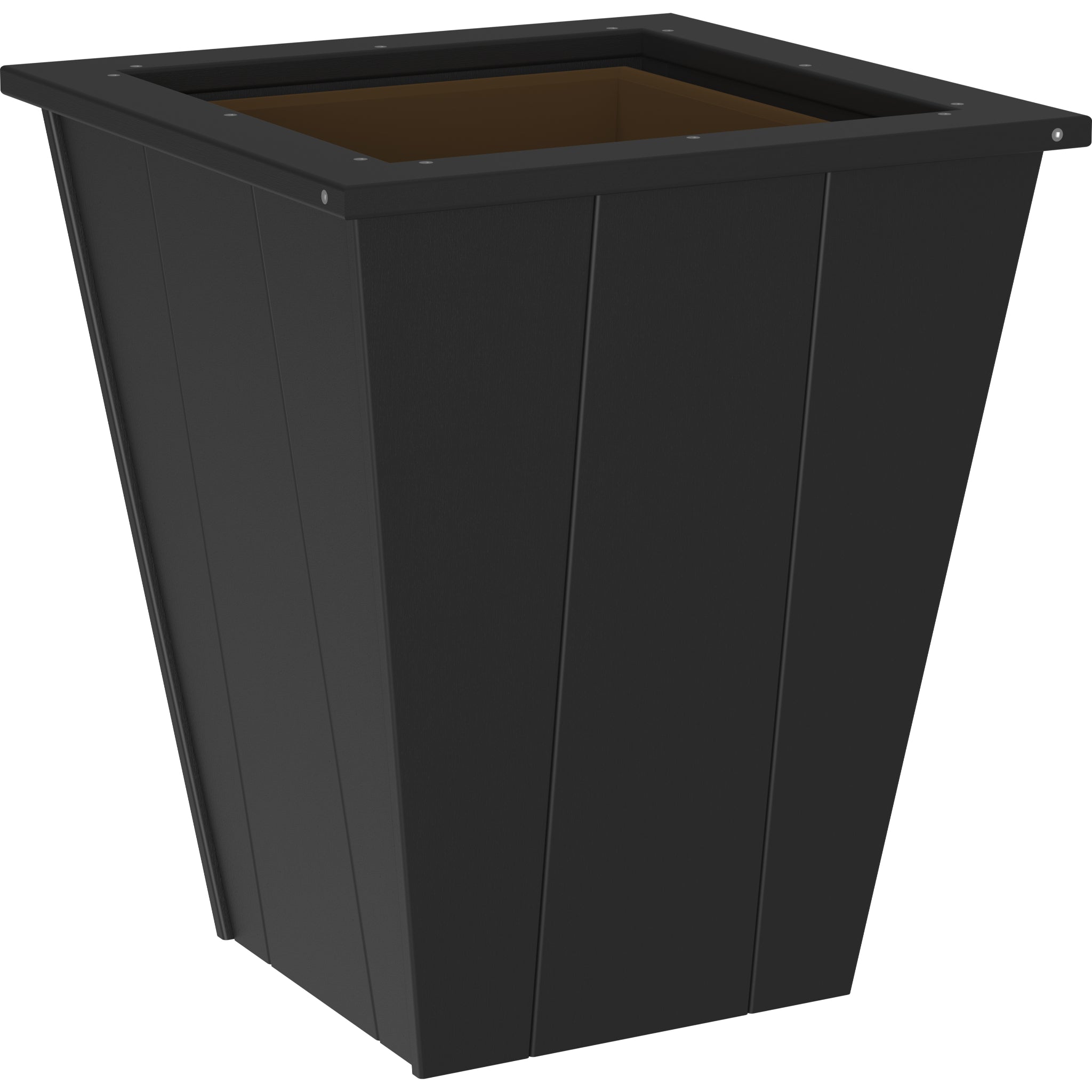 LuxCraft Elite 22″ Planter – Outdoor Poly Patio Planter (EP22)