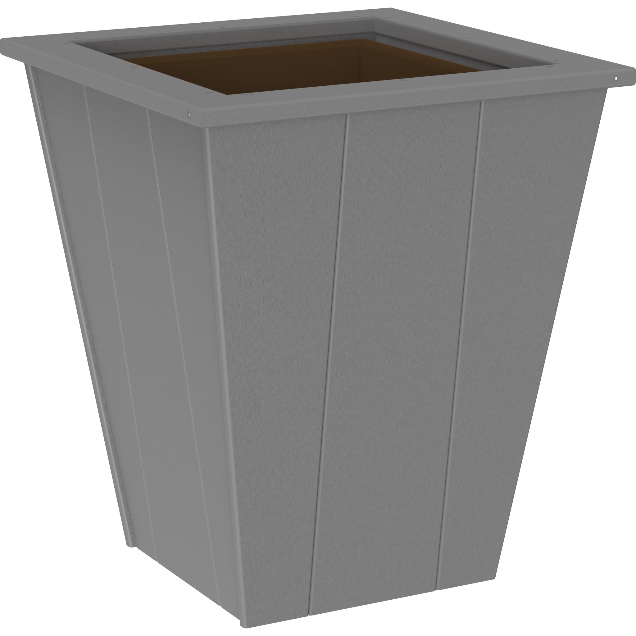 LuxCraft Elite 22″ Planter – Outdoor Poly Patio Planter (EP22)