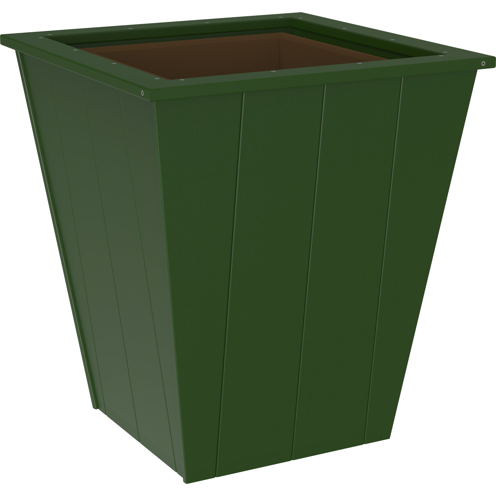 LuxCraft Elite 26″ Planter – Outdoor Poly Patio Planter (EP26)