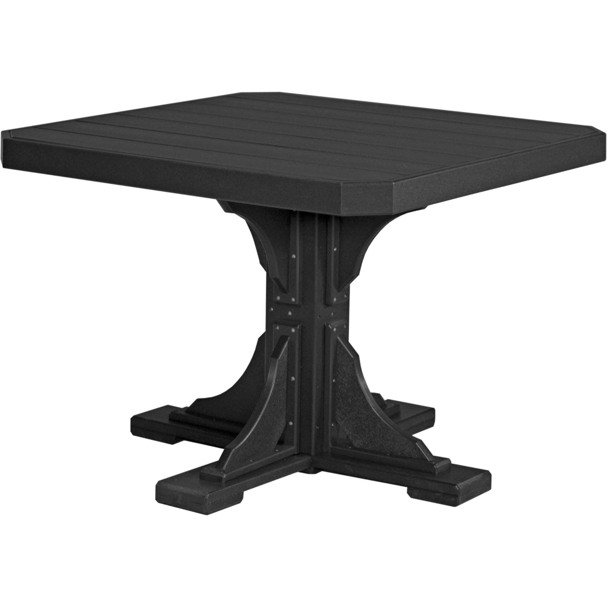 LuxCraft 41″ Square Table – Outdoor Poly Patio Dining Table (P41ST)