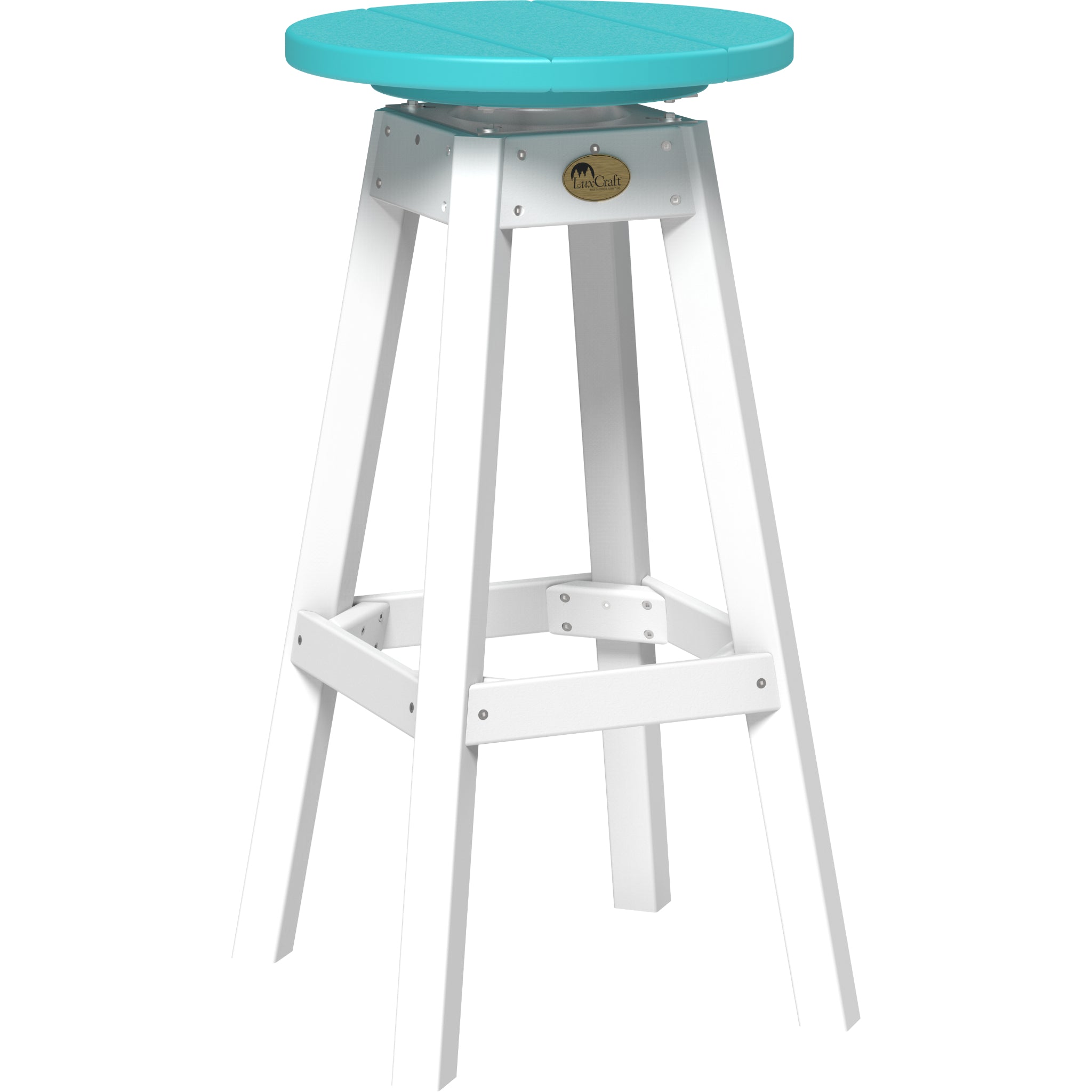 LuxCraft Bar Stool – Outdoor Poly Patio Bar Stool (PBS)