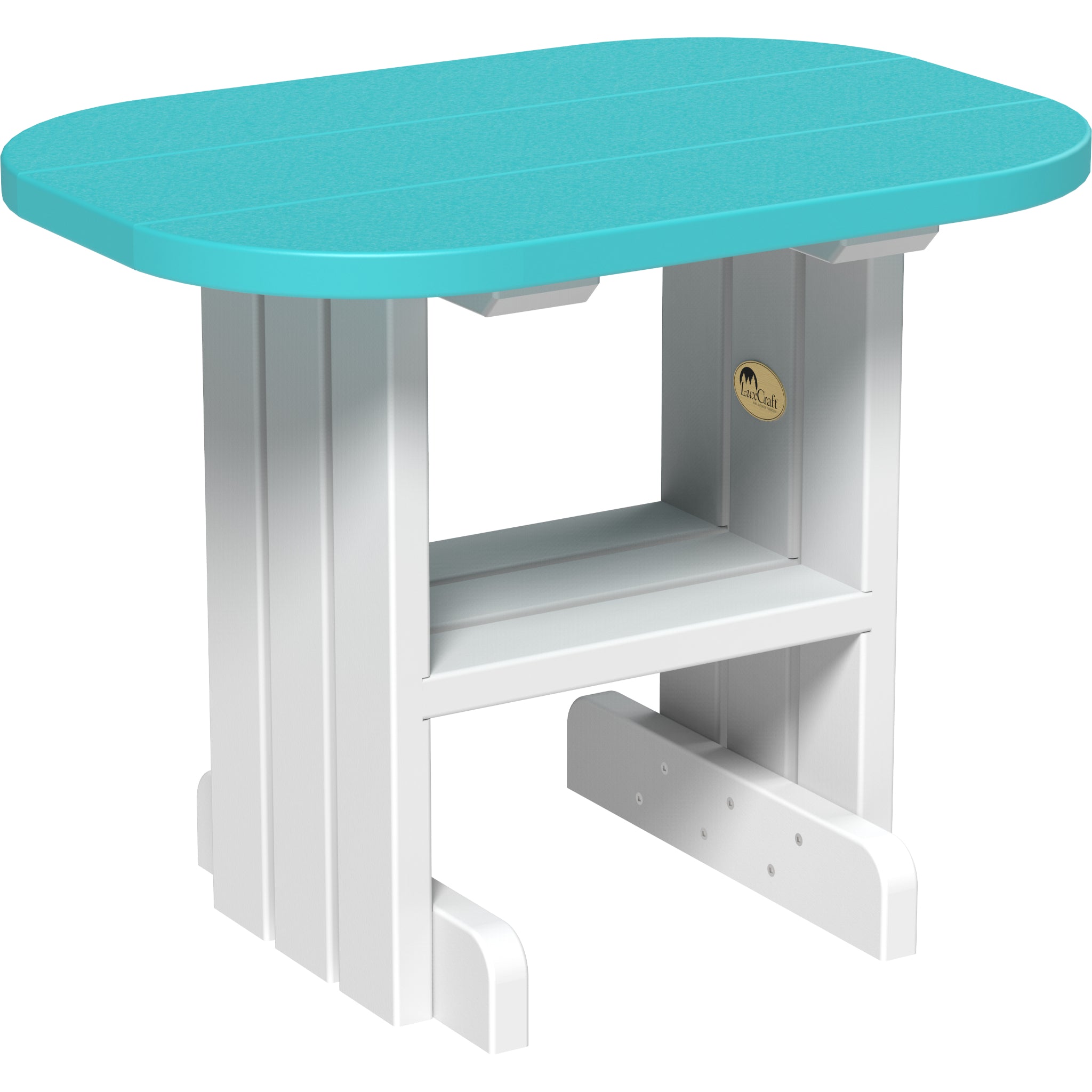LuxCraft End Table – Outdoor Poly Patio Side Table (PET)