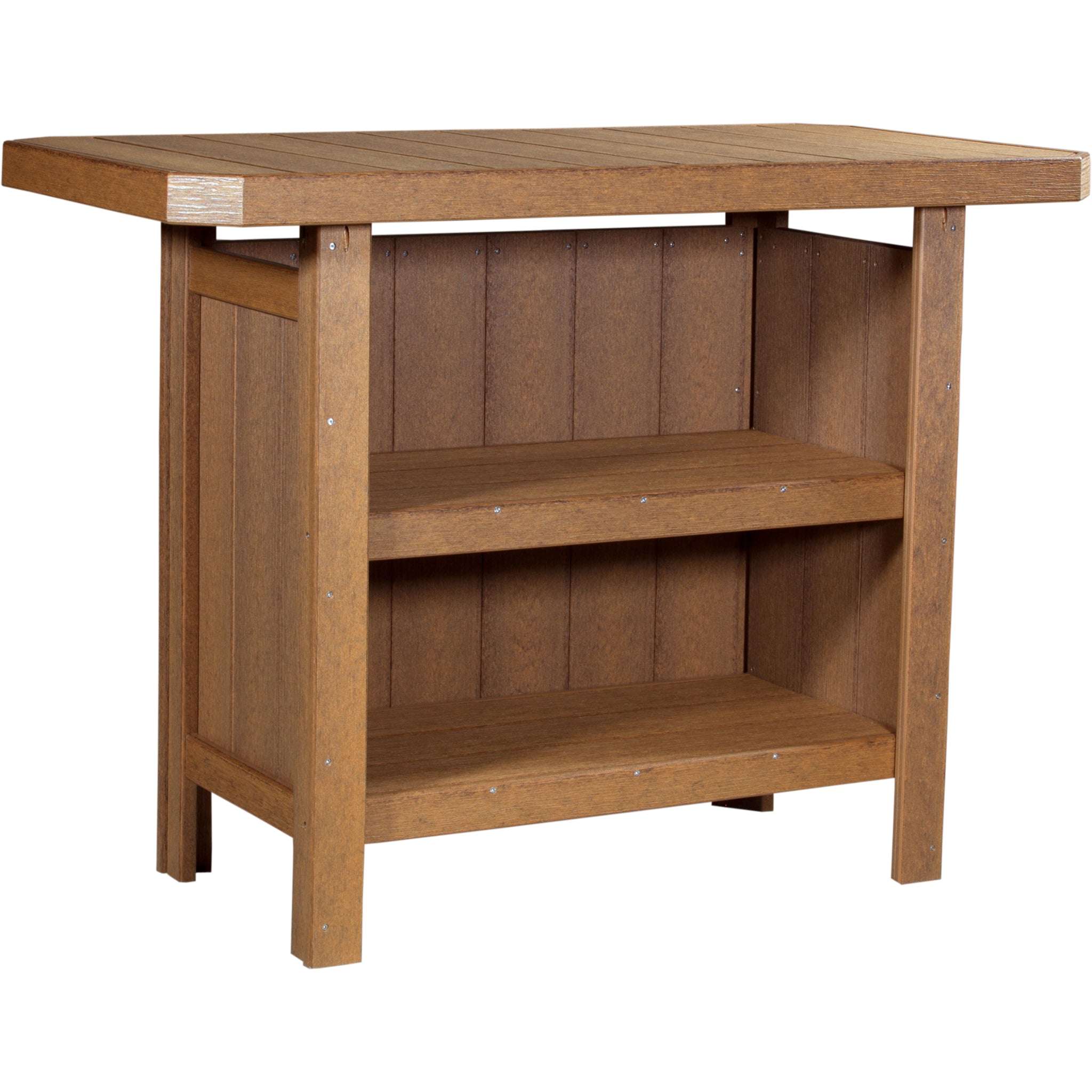 LuxCraft Serving Bar – Outdoor Poly Patio Bar Table (PSB)