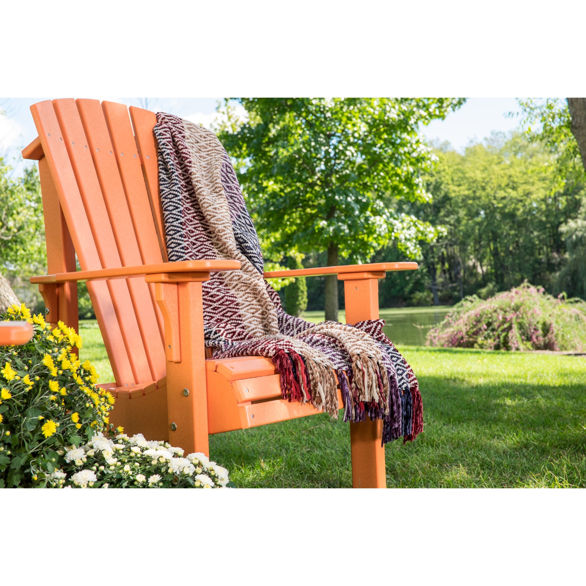 LuxCraft Royal Adirondack Chair – Outdoor Poly Lounge Chair (RAC)