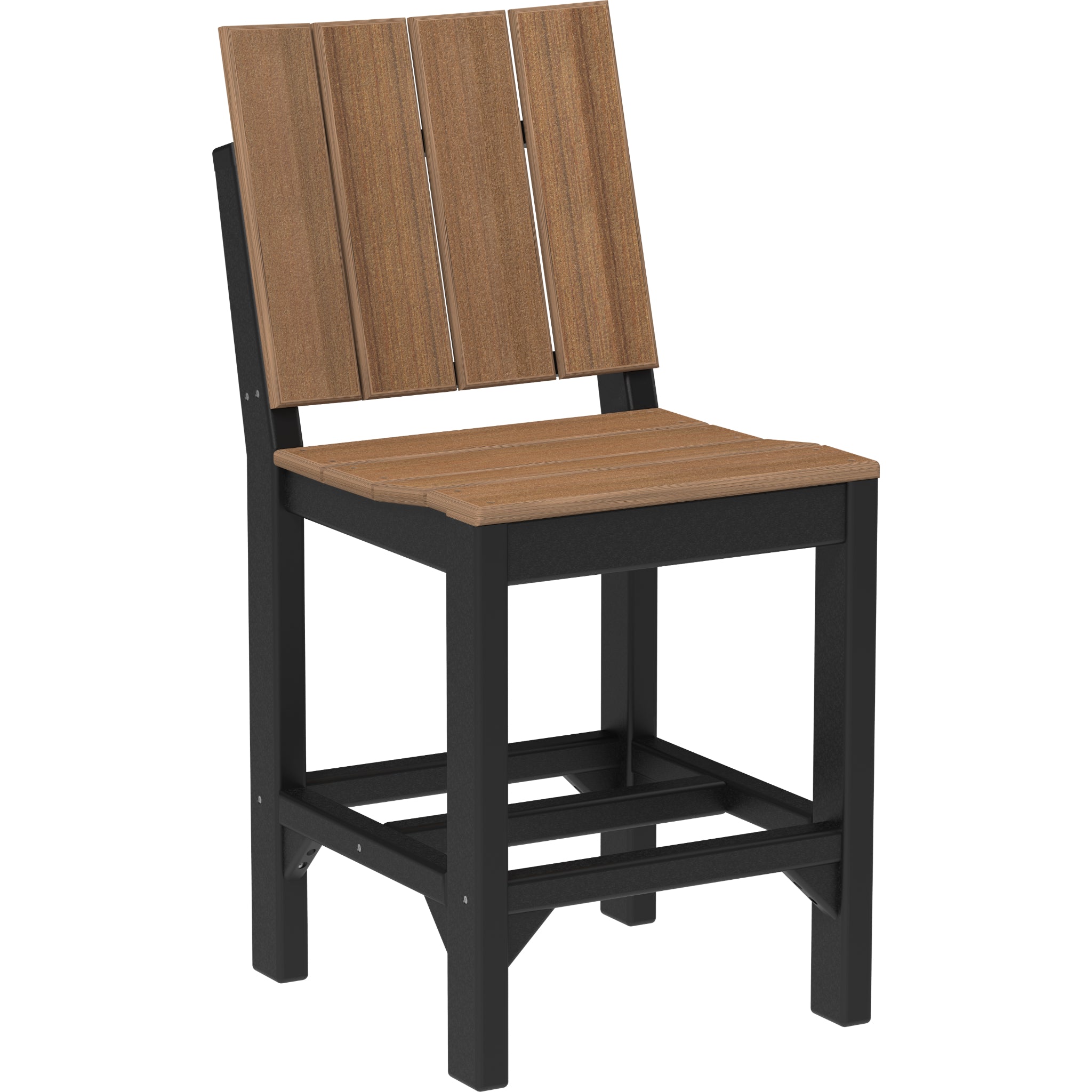 LuxCraft Urban Side Chair – Outdoor Poly Counter Height Chair (USC)
