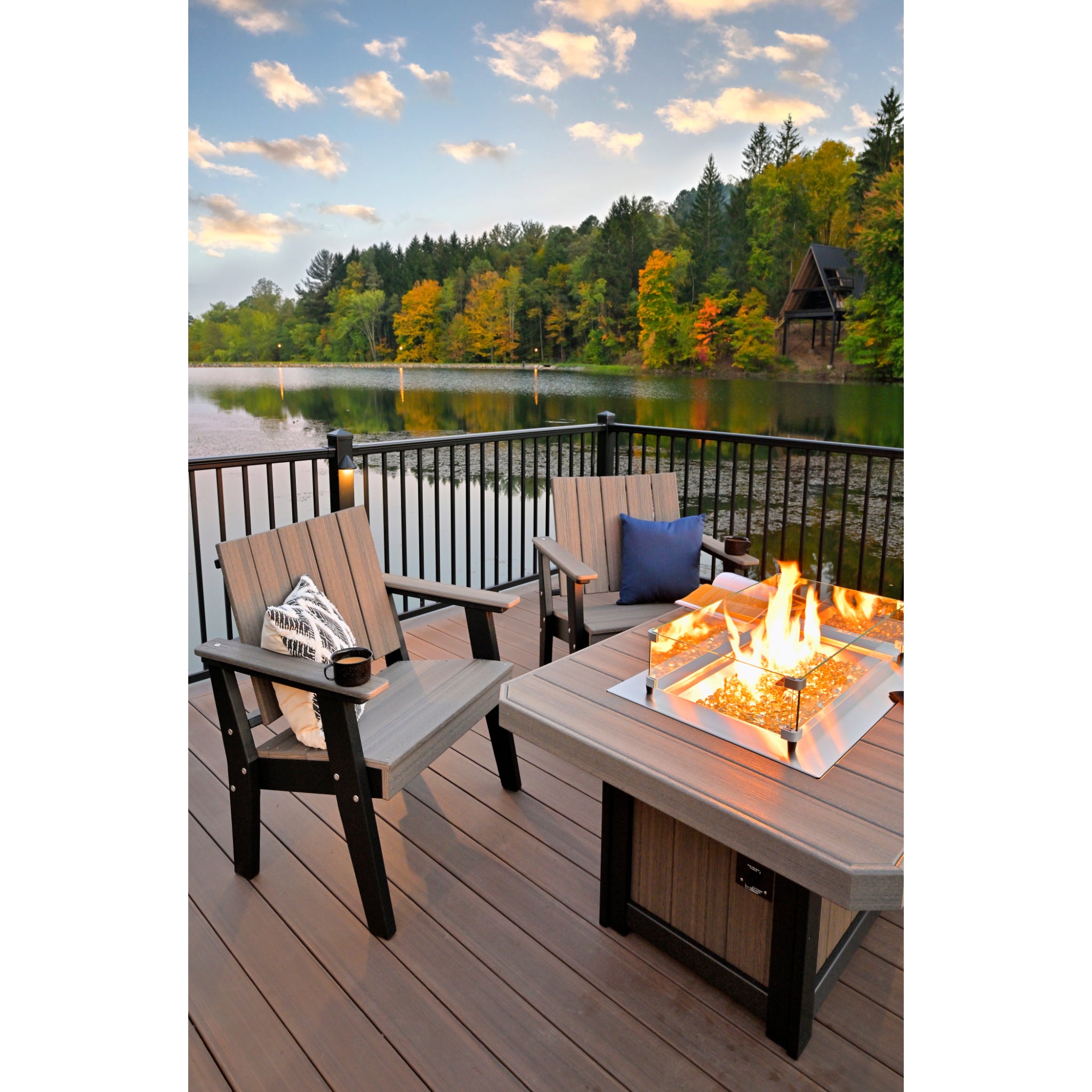 LuxCraft Urban Chat Chair – Outdoor Poly Lounge Chair (UCC)