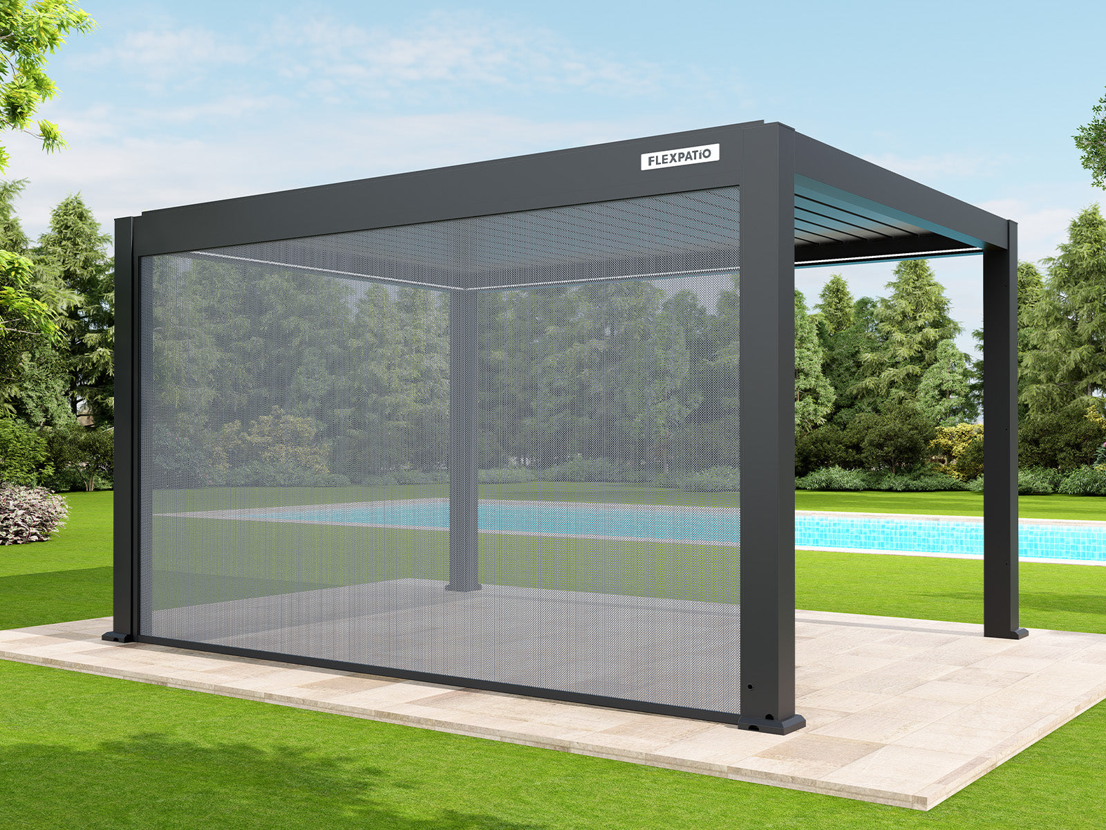 FlexPatio POWER+ Motorized Pergola