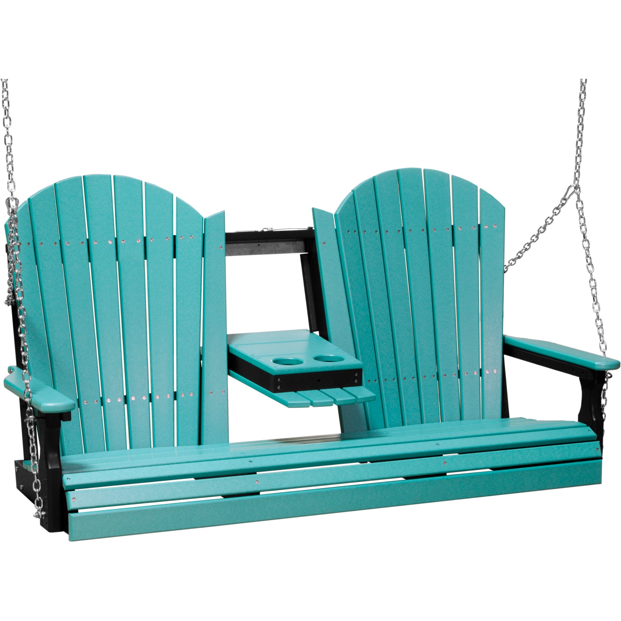 LuxCraft 5′ Adirondack Swing Chair - Durable Outdoor Swing (5APS)