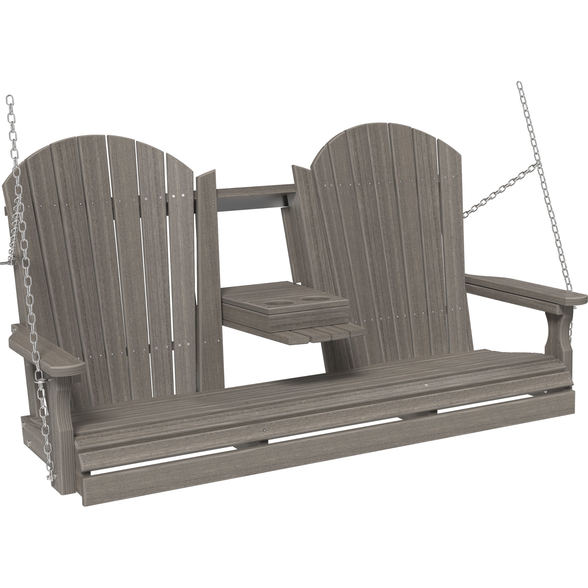 LuxCraft 5′ Adirondack Swing Chair - Durable Outdoor Swing (5APS)