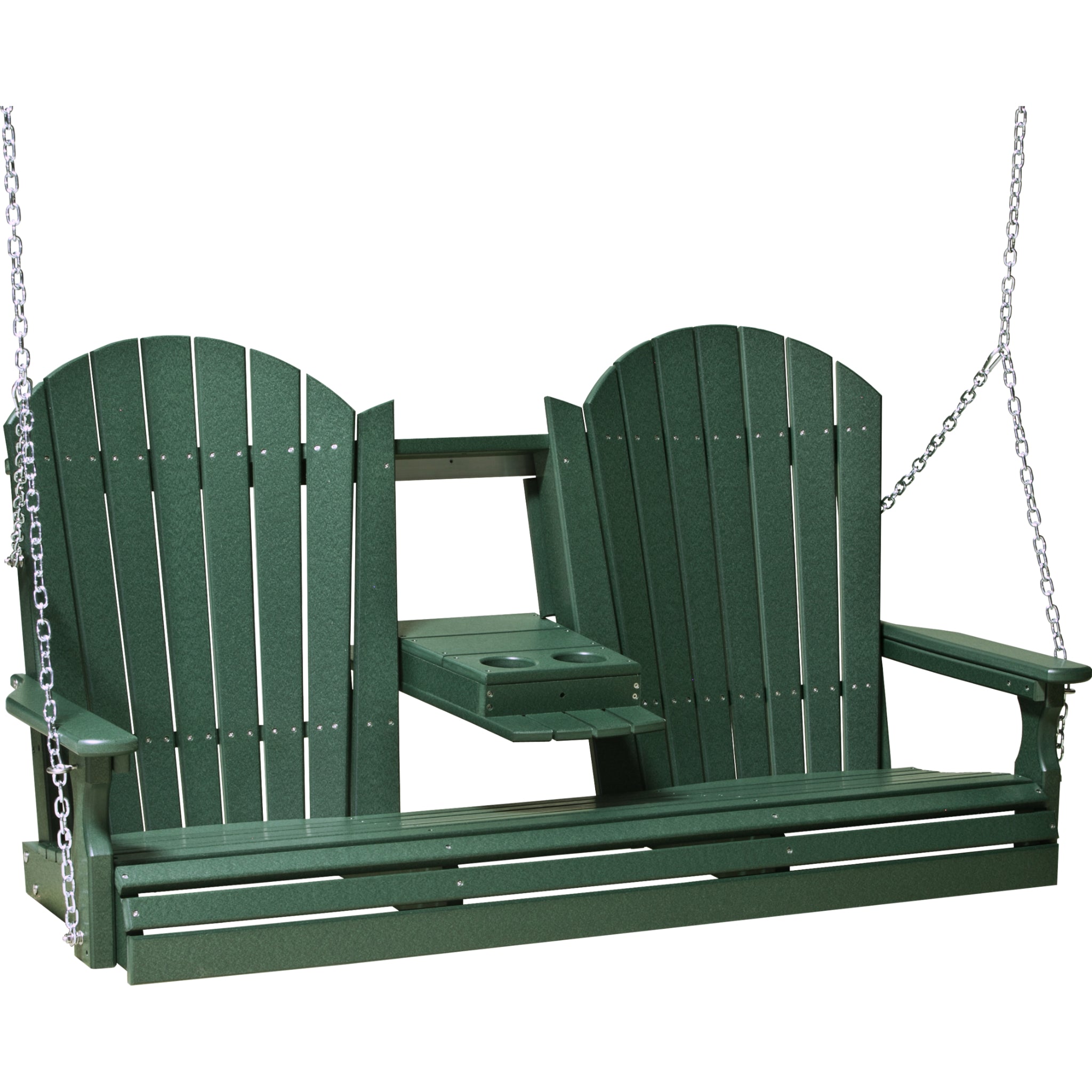 LuxCraft 5′ Adirondack Swing Chair - Durable Outdoor Swing (5APS)
