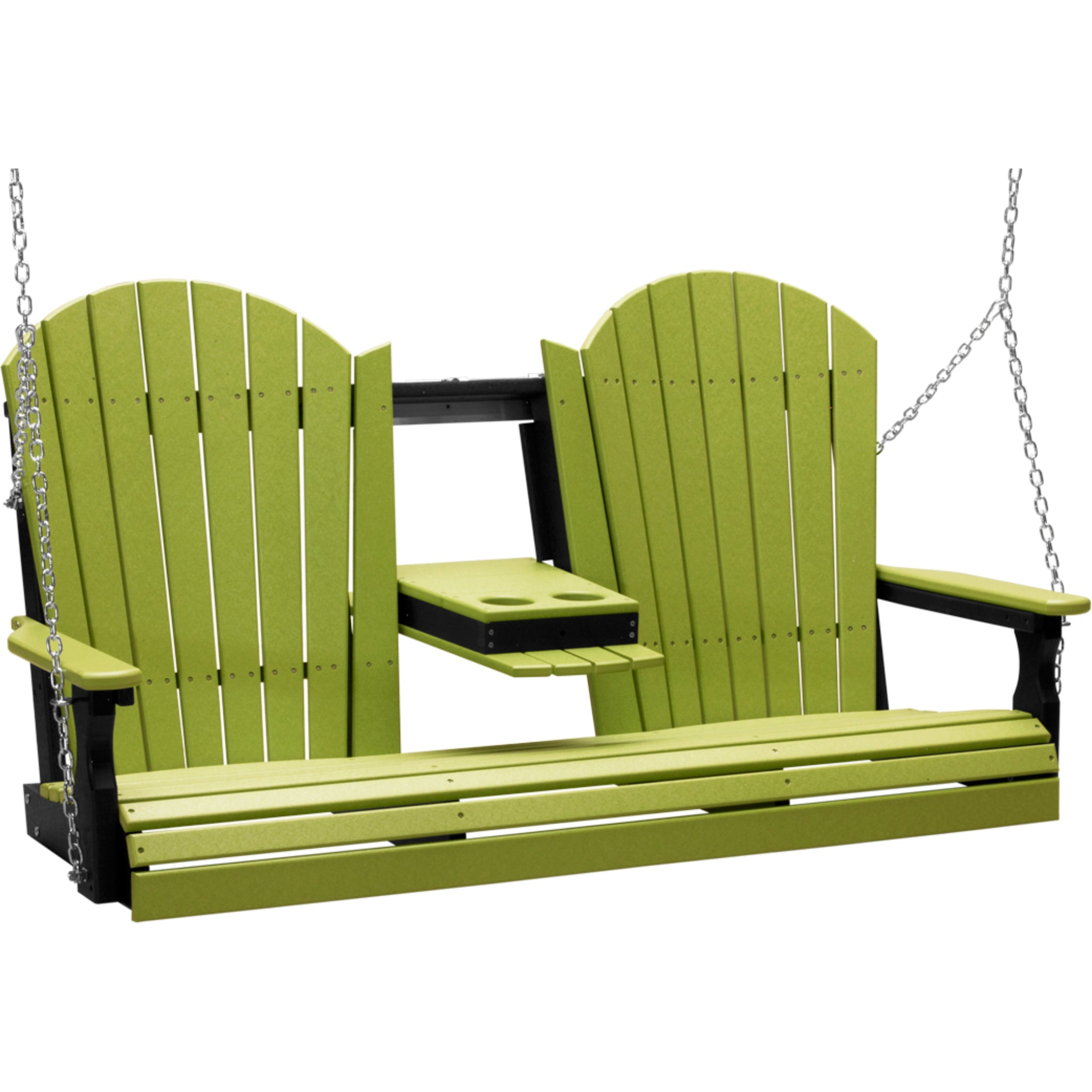 LuxCraft 5′ Adirondack Swing Chair - Durable Outdoor Swing (5APS)
