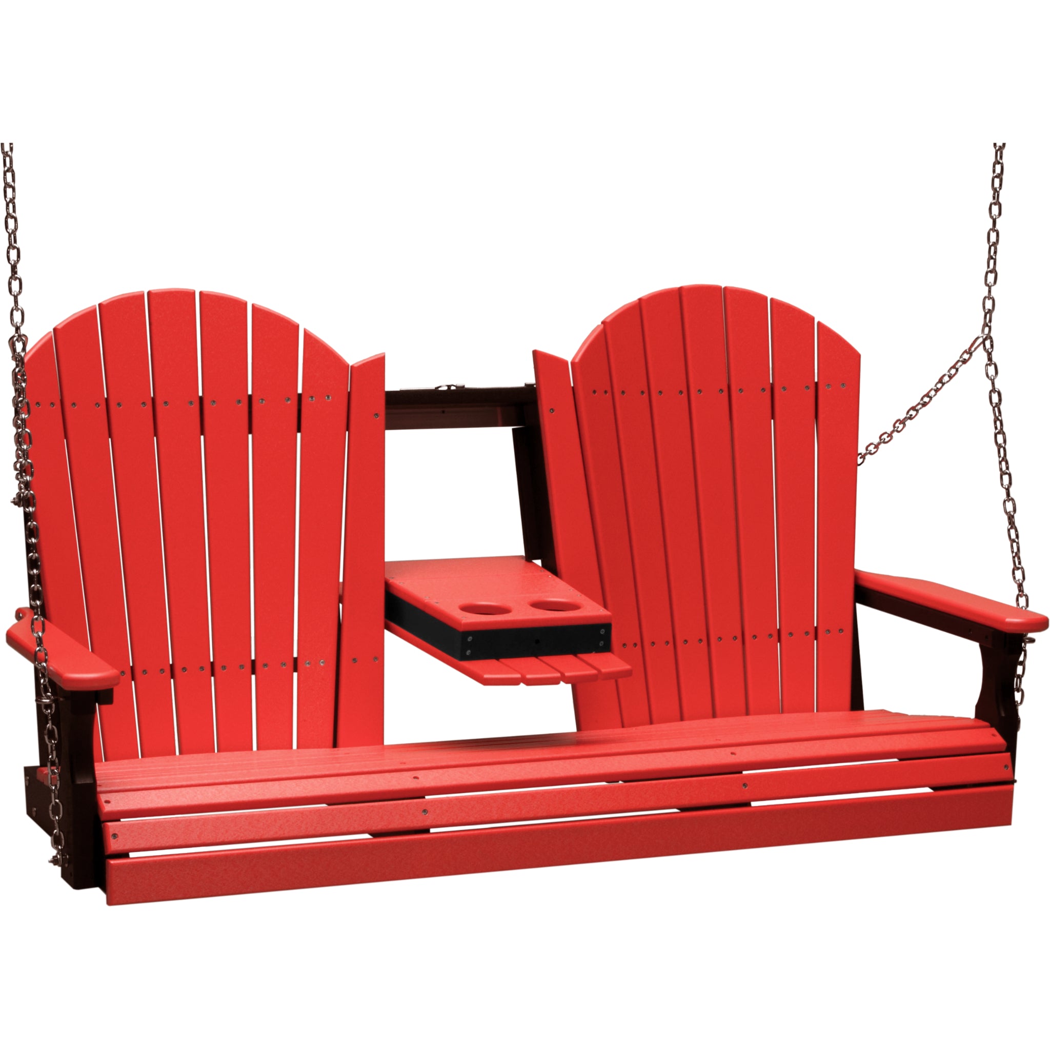 LuxCraft 5′ Adirondack Swing Chair - Durable Outdoor Swing (5APS)