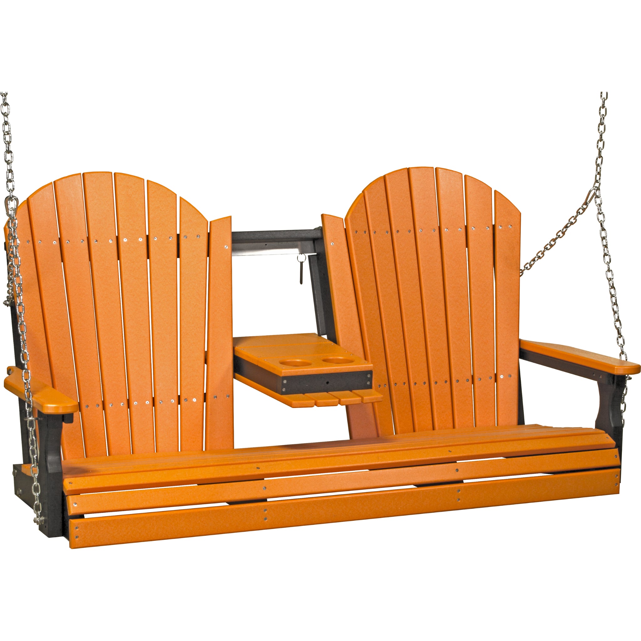 LuxCraft 5′ Adirondack Swing Chair - Durable Outdoor Swing (5APS)