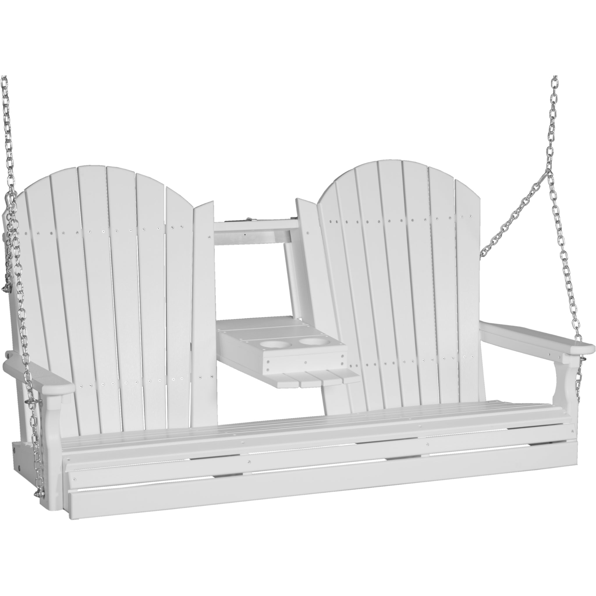 LuxCraft 5′ Adirondack Swing Chair - Durable Outdoor Swing (5APS)