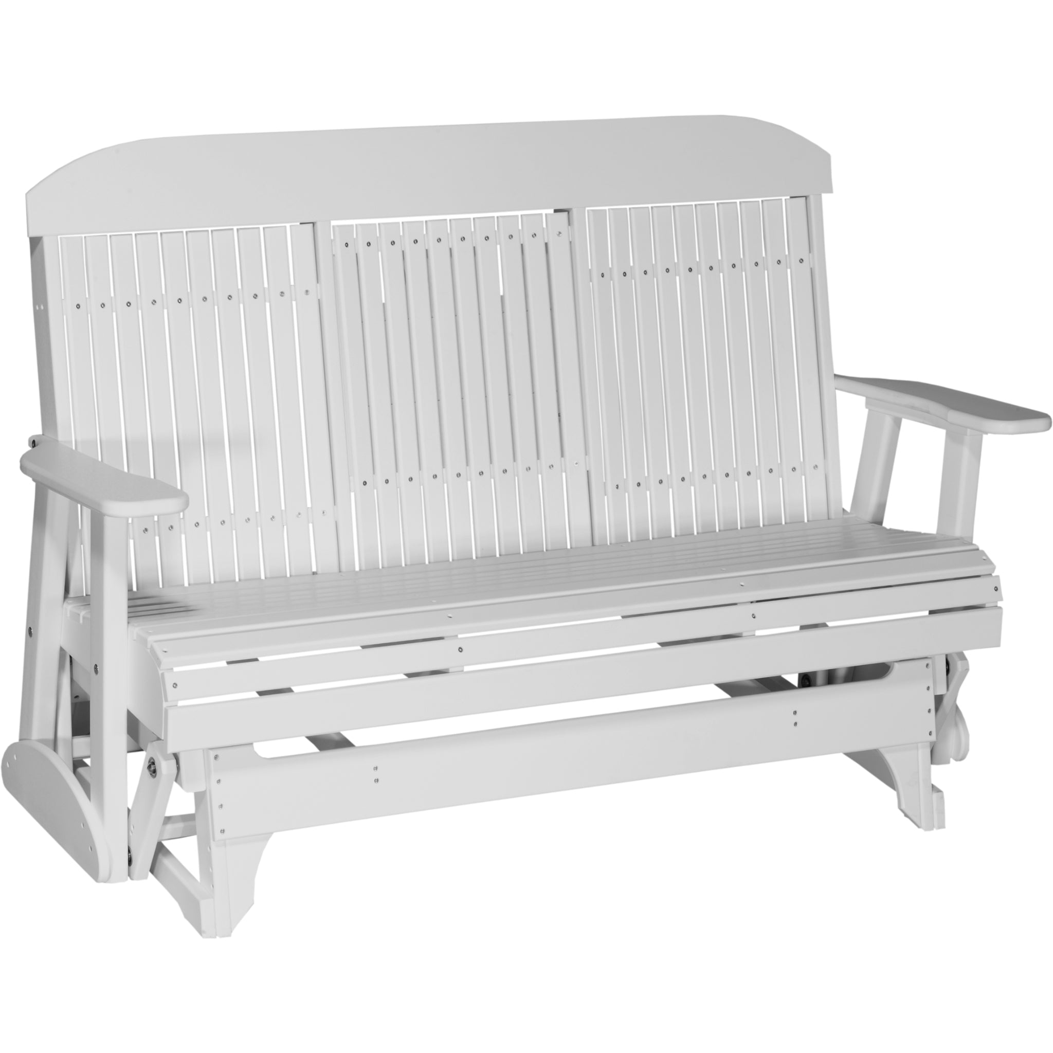 LuxCraft 5′ Classic Glider – Outdoor Poly Porch Glider (5CPG)