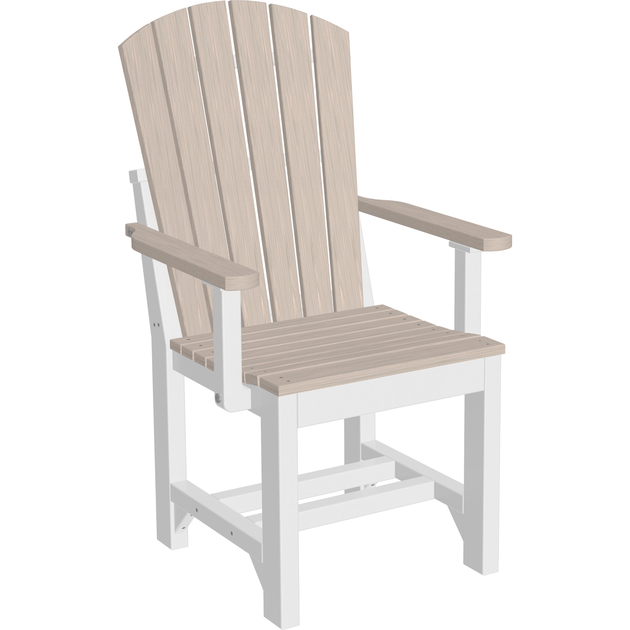 LuxCraft Adirondack Arm Chair – Outdoor Poly Dining Arm Chair (AAC)