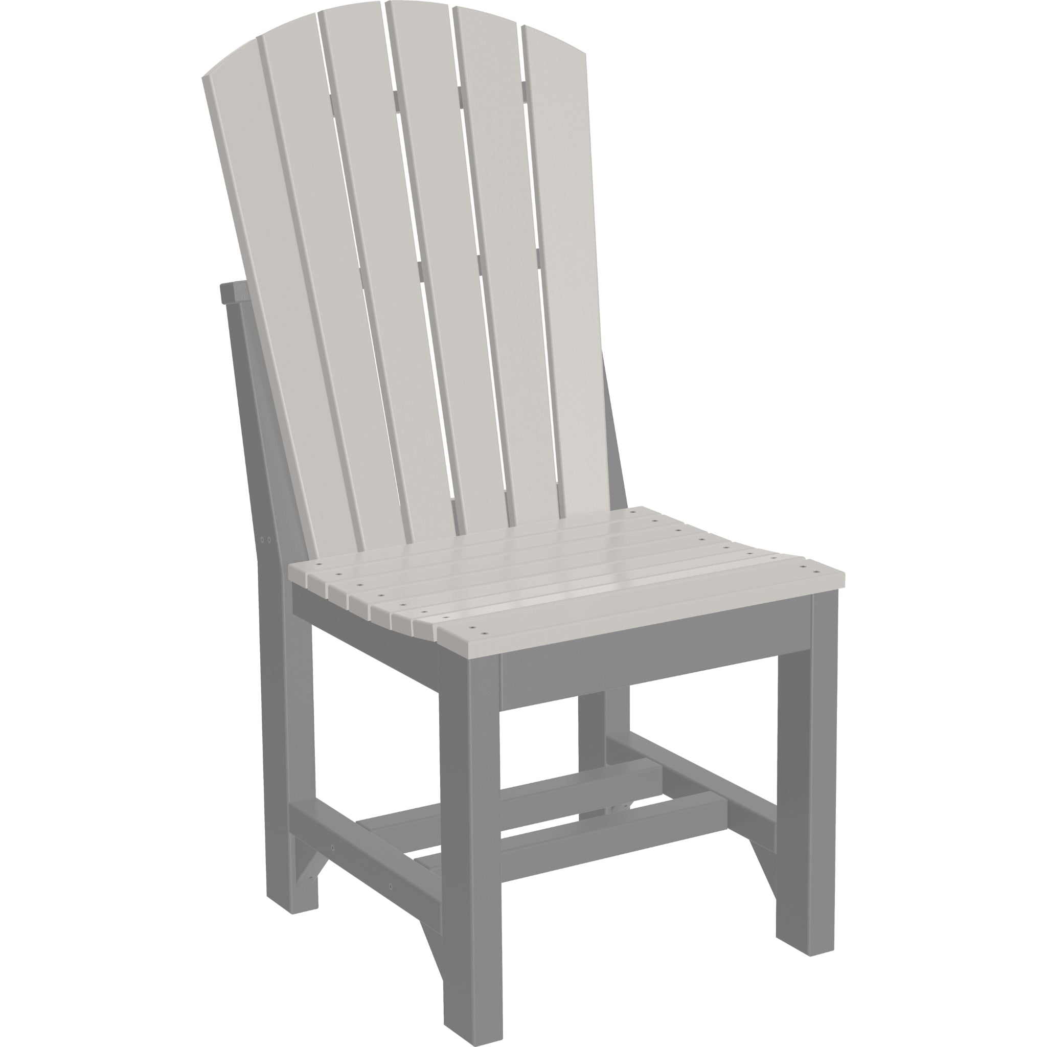 LuxCraft Adirondack Side Chair – Outdoor Poly Dining Height Chair (ASC)