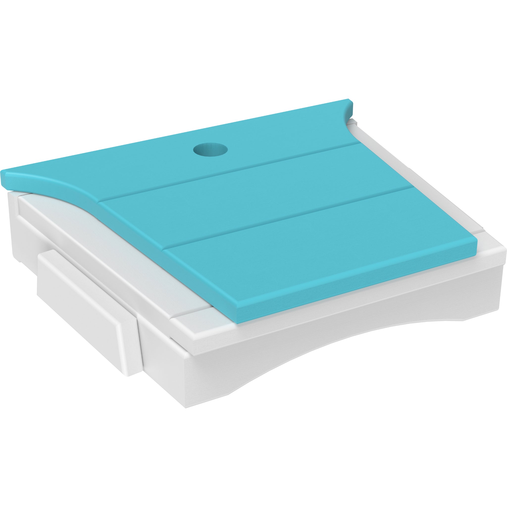 LuxCraft Balcony Tete-a-Tete Table – Outdoor Poly Patio Conversation Table (BTT)