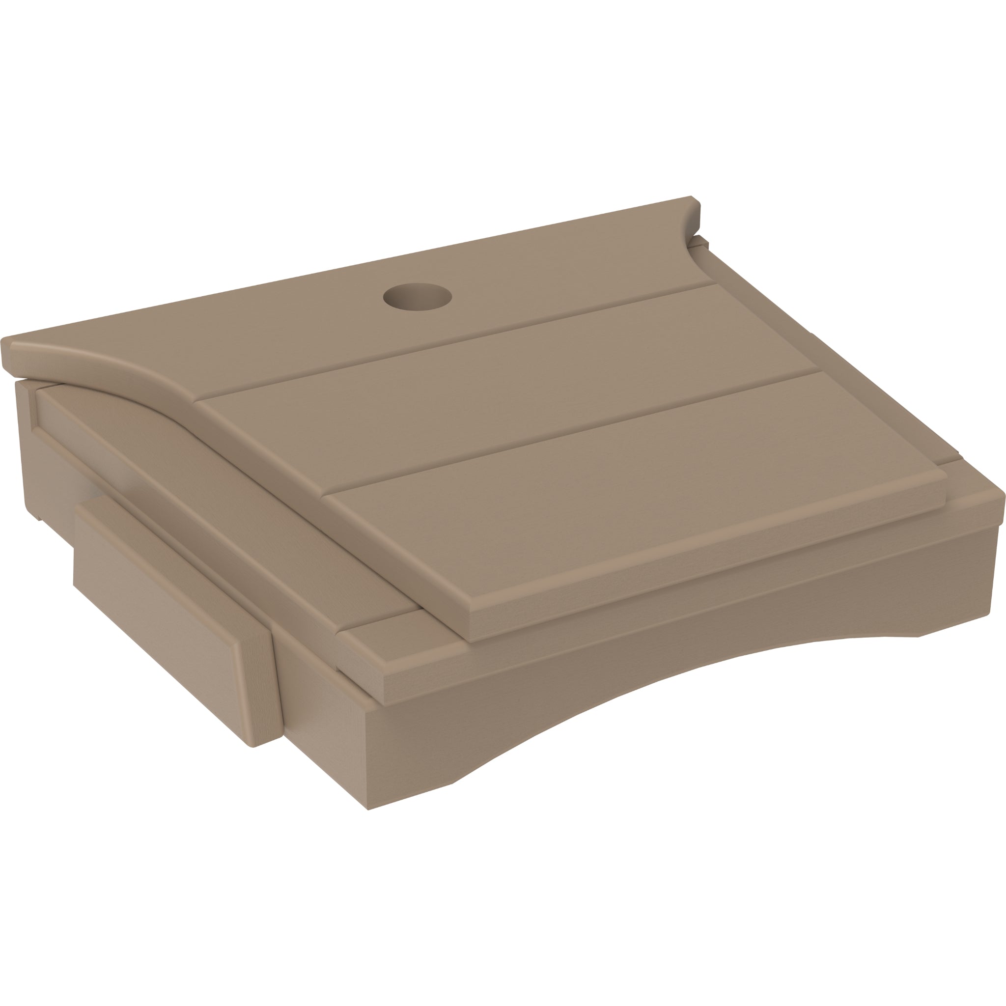 LuxCraft Balcony Tete-a-Tete Table – Outdoor Poly Patio Conversation Table (BTT)