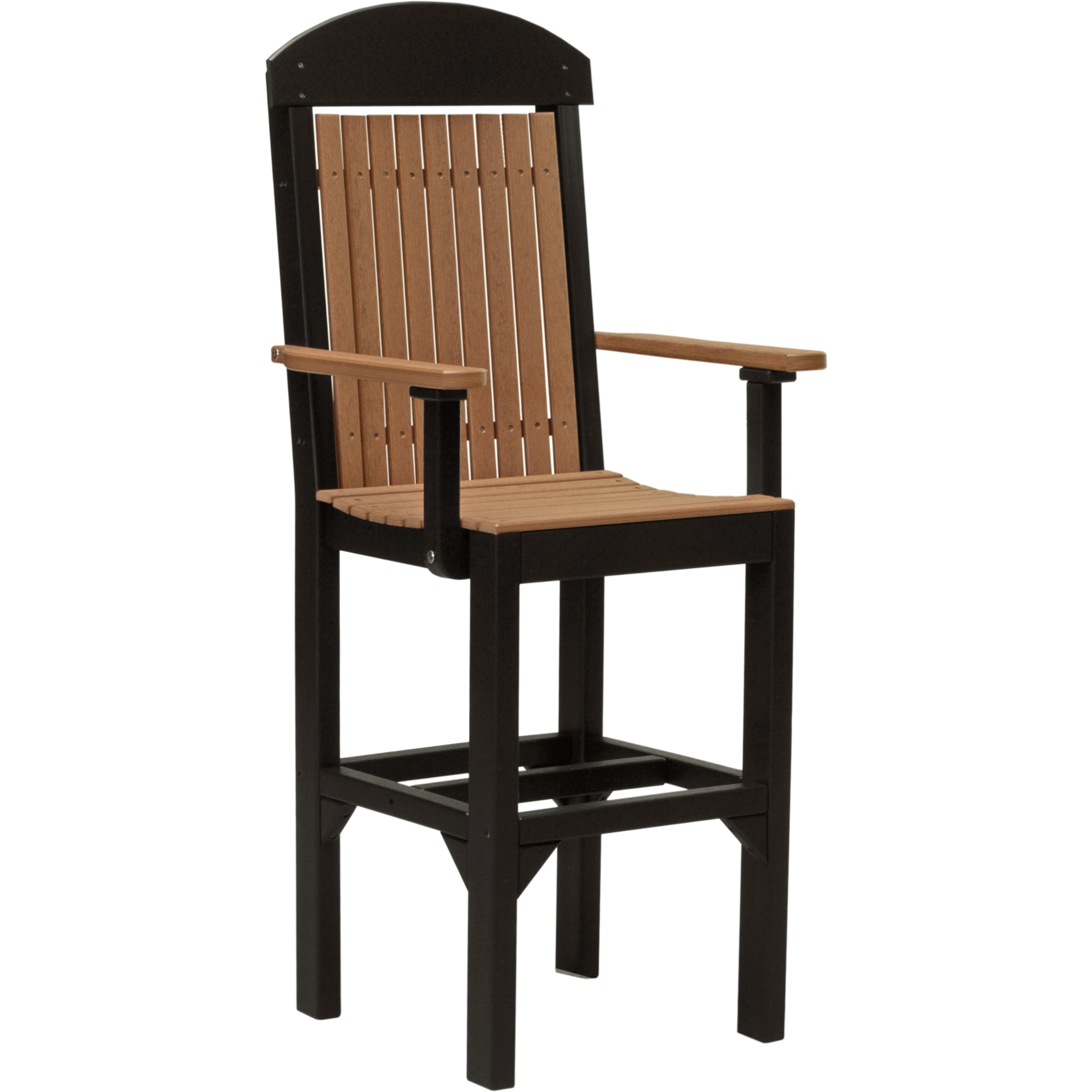 LuxCraft Classic Arm Chair – Outdoor Poly Bar Chair (CAC)