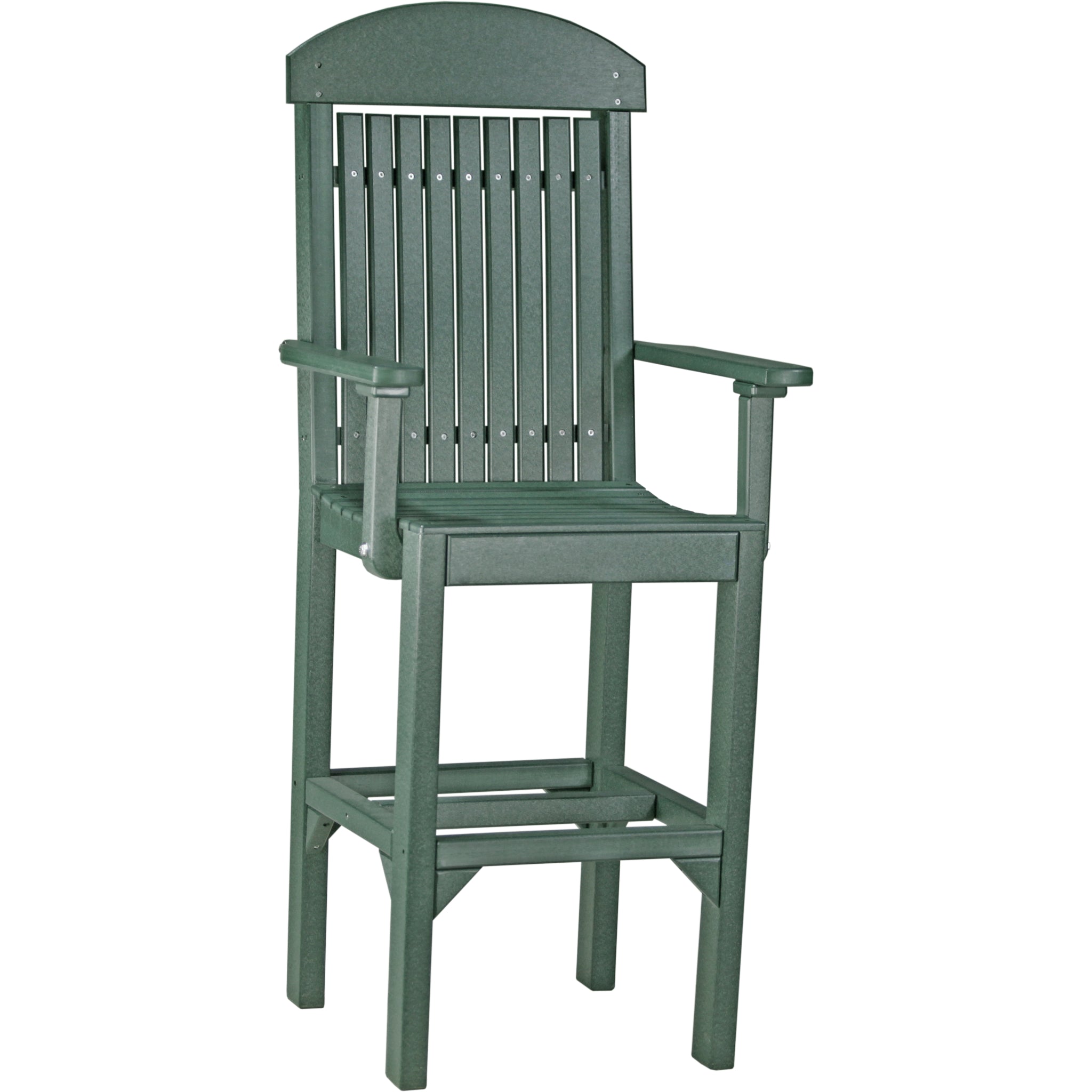 LuxCraft Classic Arm Chair – Outdoor Poly Bar Chair (CAC)