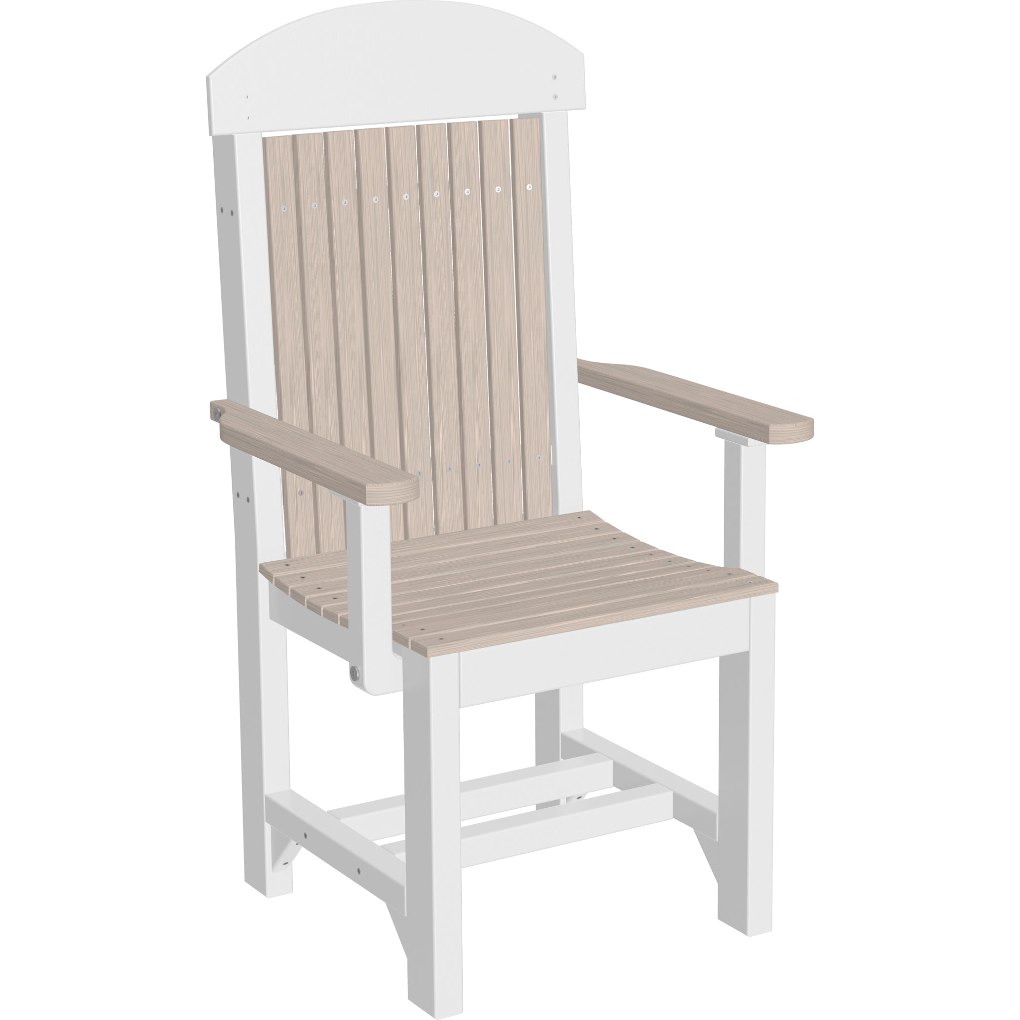 LuxCraft Classic Arm Chair – Outdoor Poly Dining Chair (CAC)