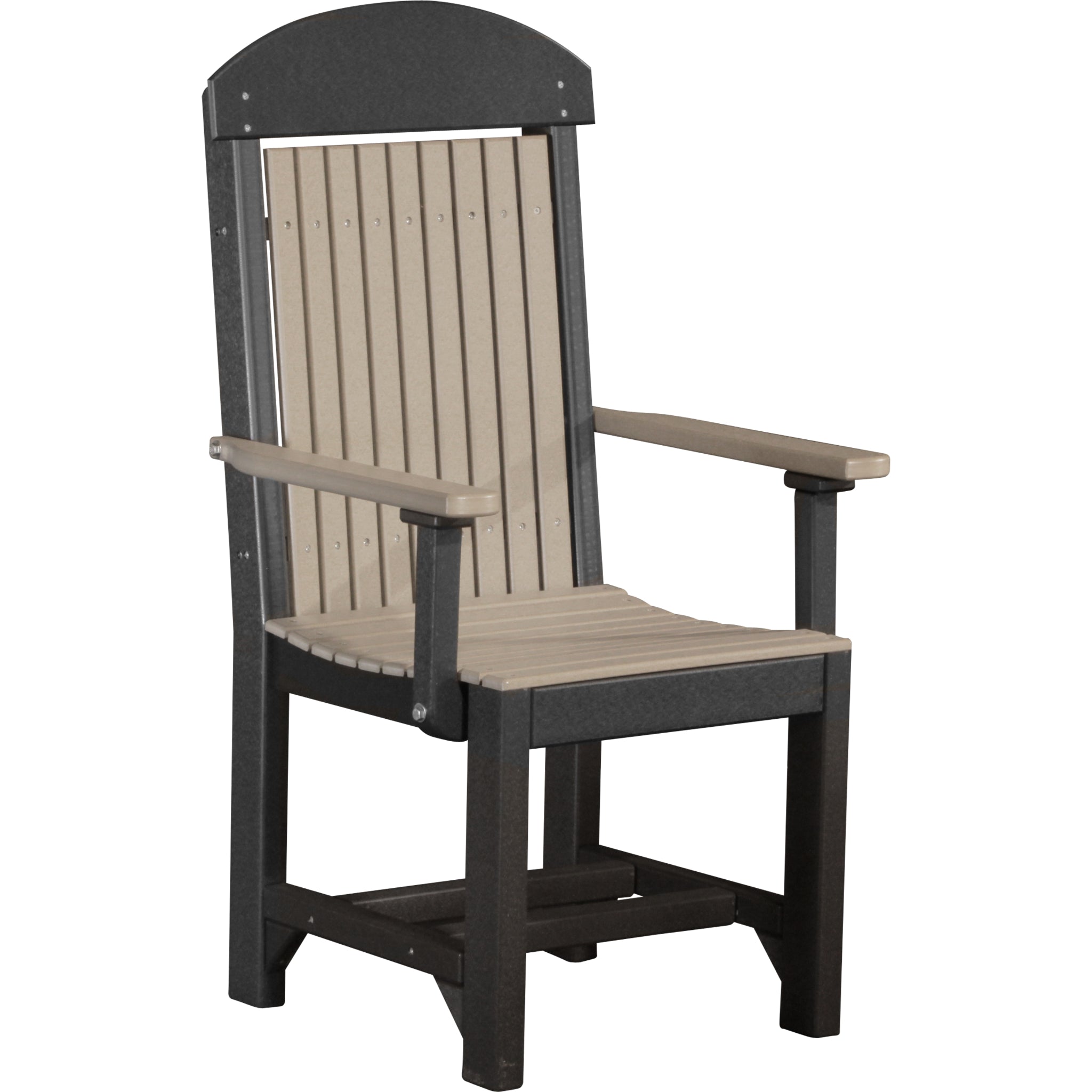 LuxCraft Classic Arm Chair – Outdoor Poly Dining Chair (CAC)