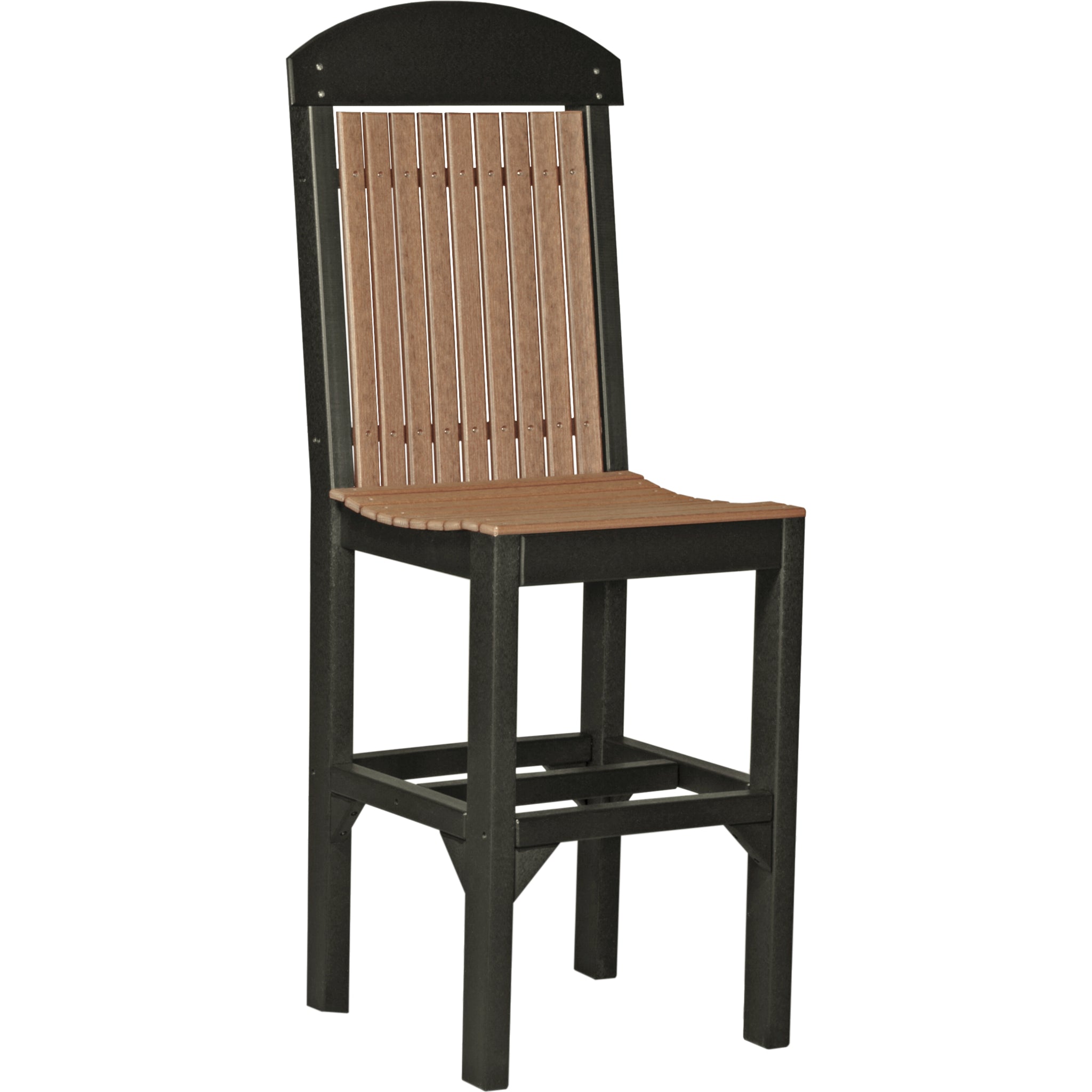 LuxCraft Classic Side Chair – Outdoor Poly Bar Chair (CSC)
