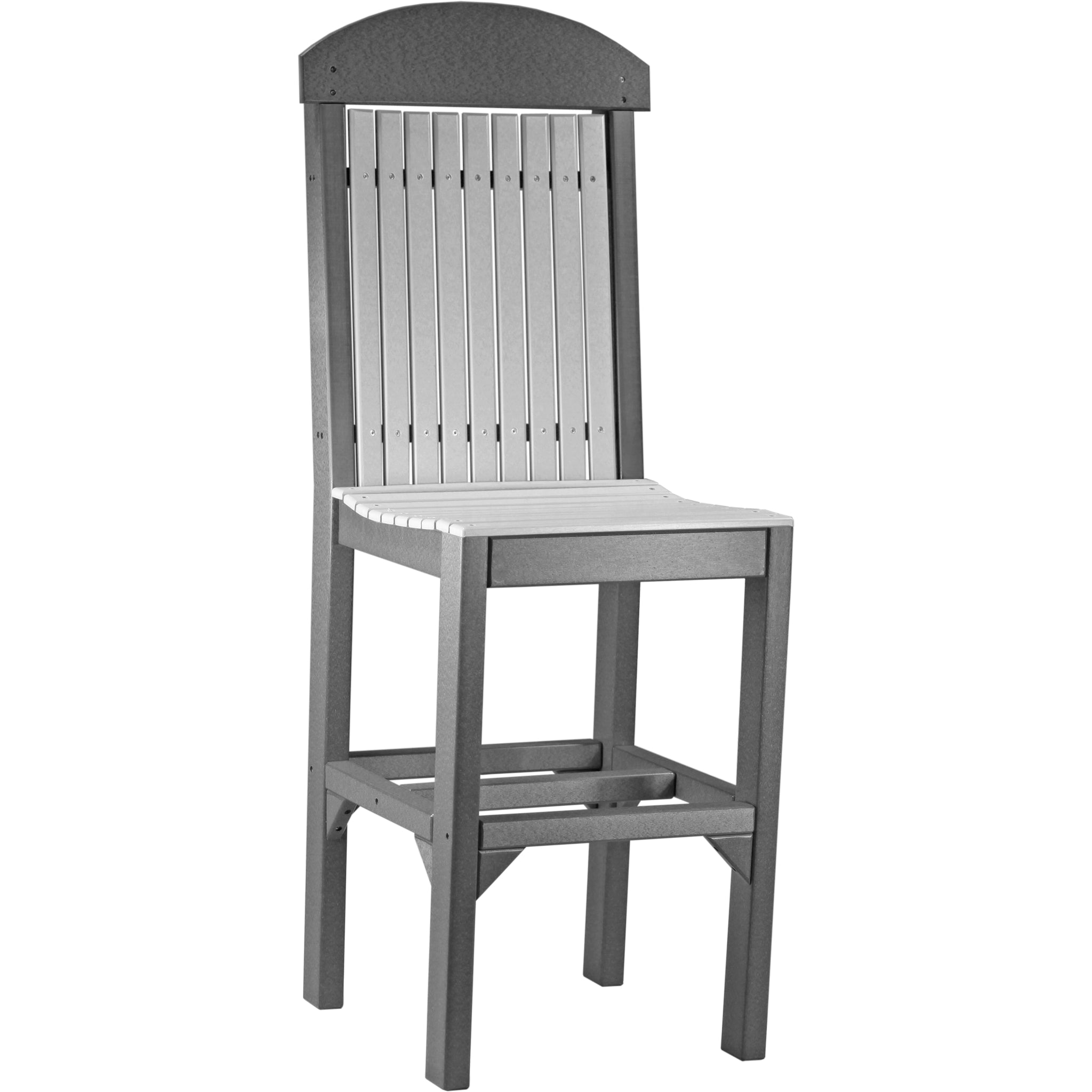 LuxCraft Classic Side Chair – Outdoor Poly Bar Chair (CSC)