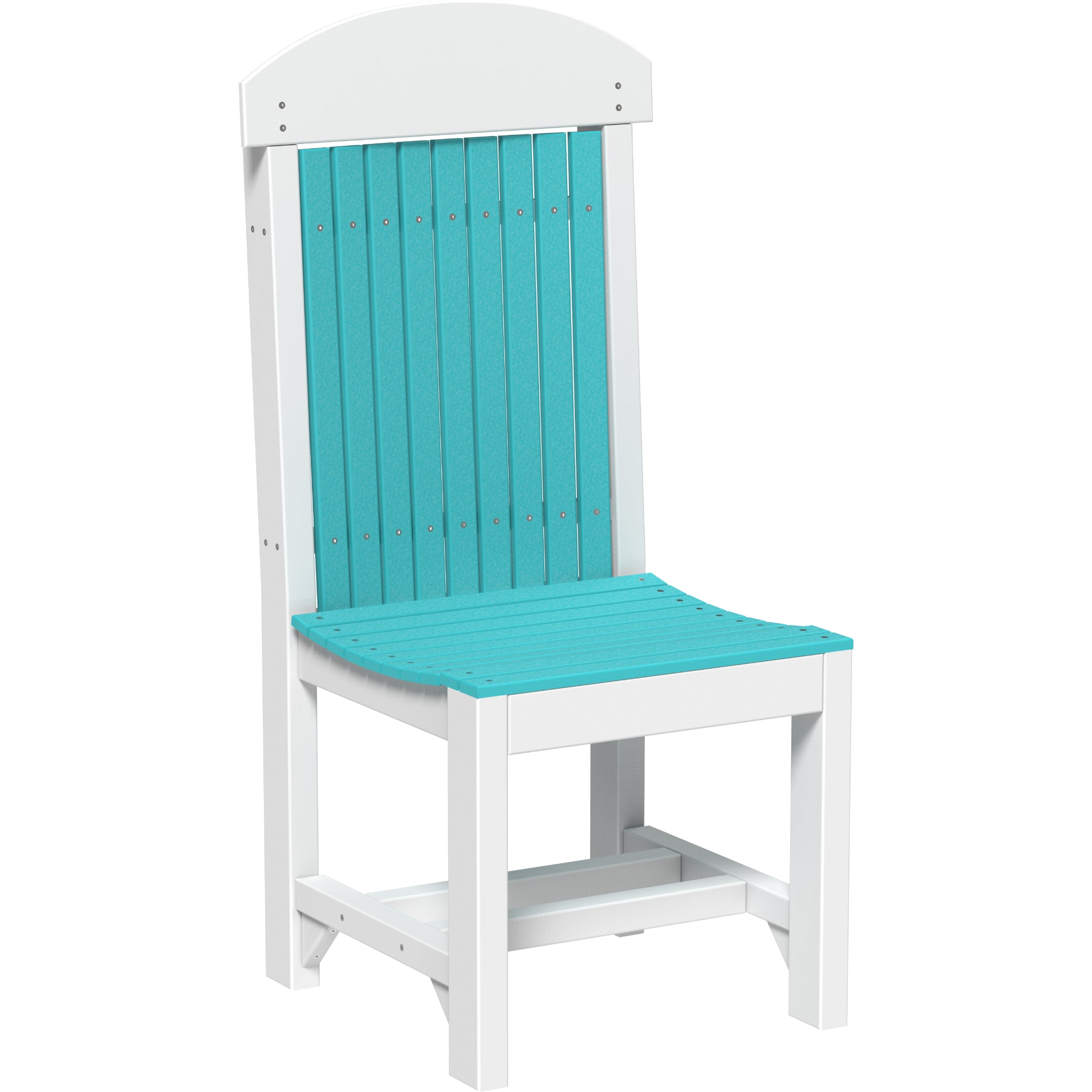 LuxCraft Classic Side Chair – Outdoor Poly Dining Chair (CSC)