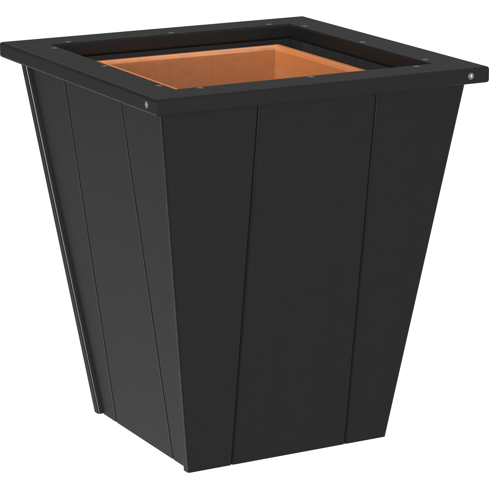 LuxCraft Elite 18″ Planter – Outdoor Poly Patio Planter (EP18)