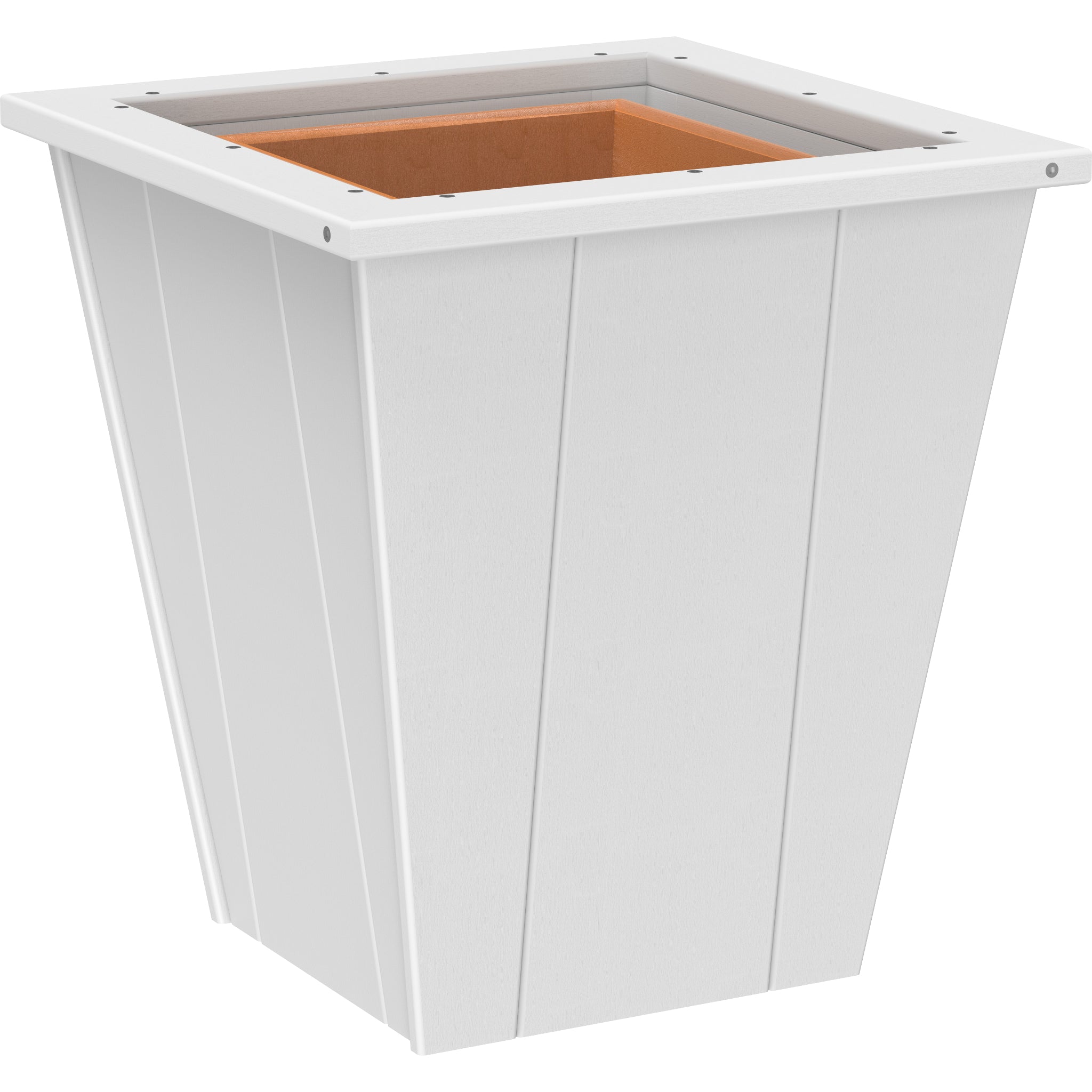 LuxCraft Elite 18″ Planter – Outdoor Poly Patio Planter (EP18)