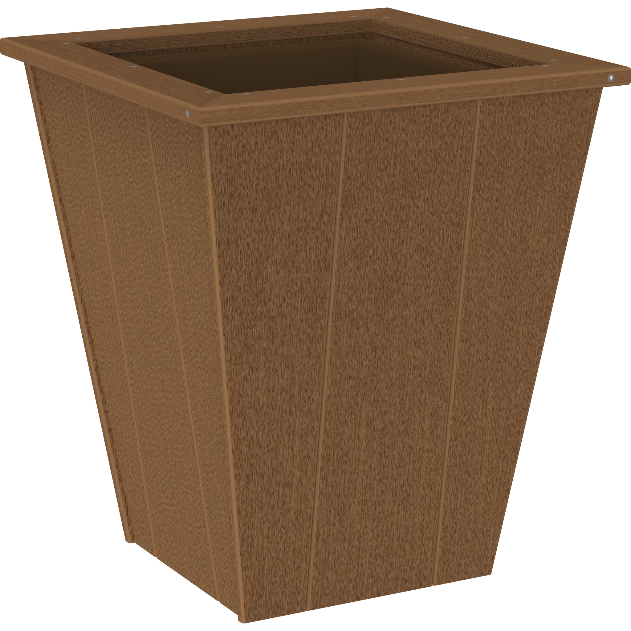 LuxCraft Elite 22″ Planter – Outdoor Poly Patio Planter (EP22)