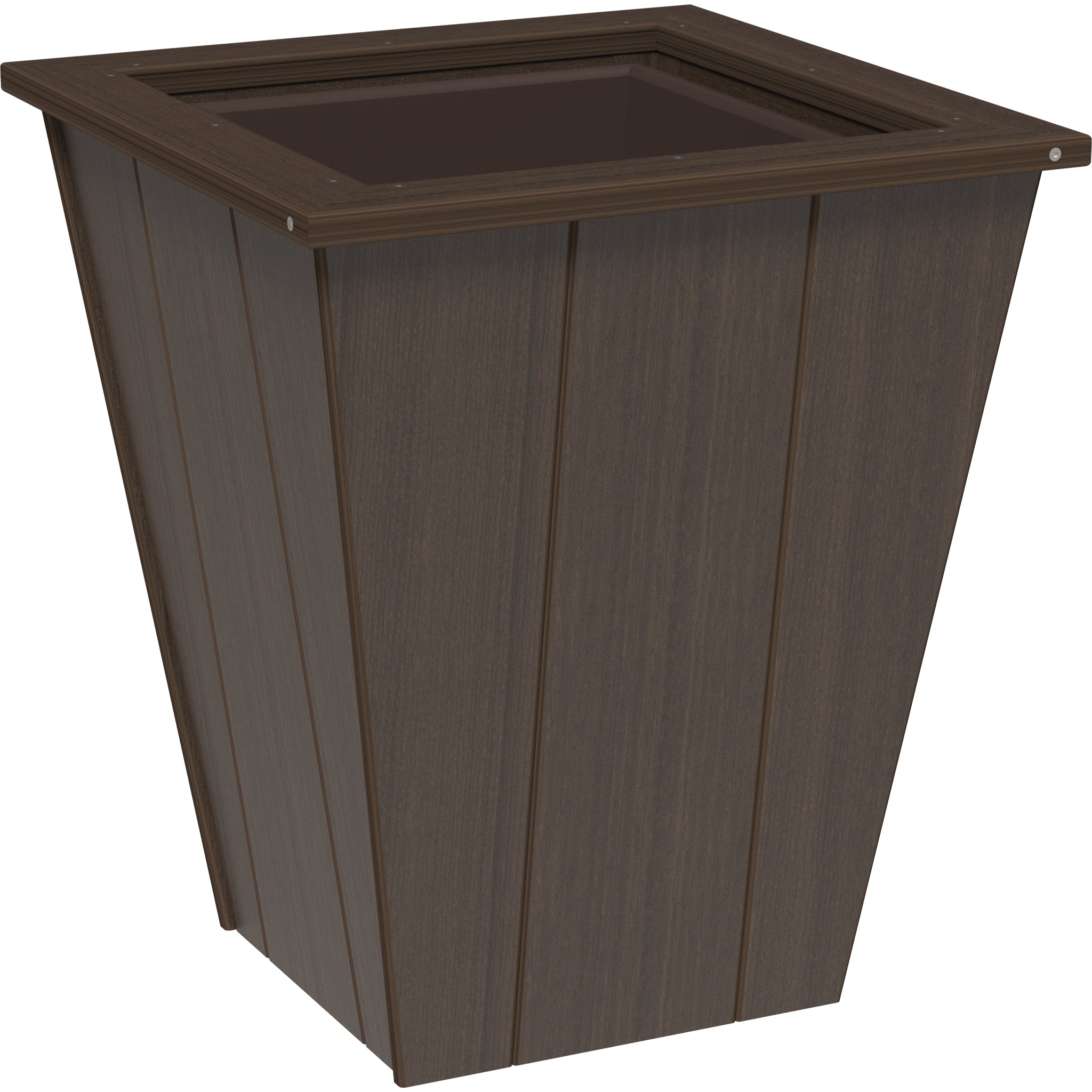 LuxCraft Elite 22″ Planter – Outdoor Poly Patio Planter (EP22)