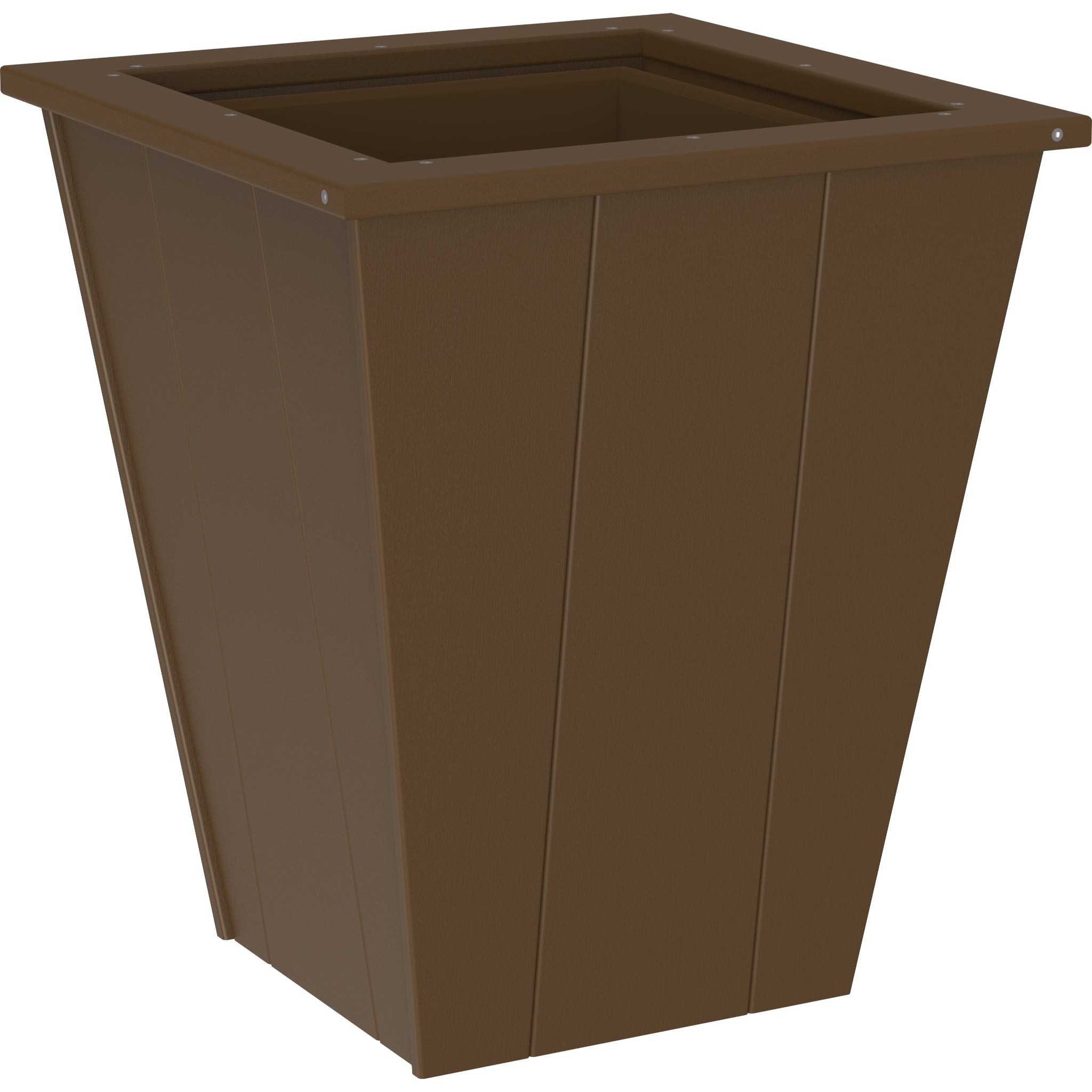 LuxCraft Elite 22″ Planter – Outdoor Poly Patio Planter (EP22)