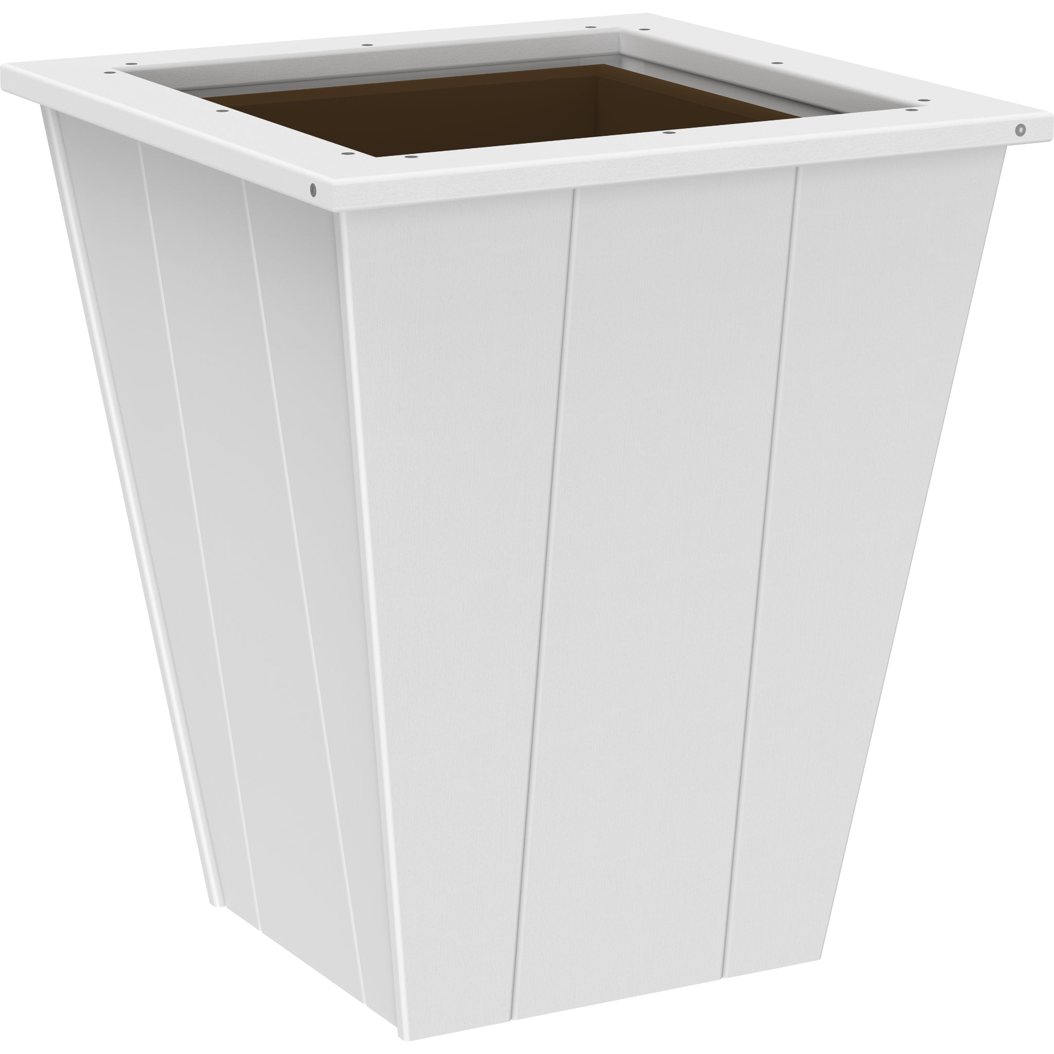 LuxCraft Elite 22″ Planter – Outdoor Poly Patio Planter (EP22)