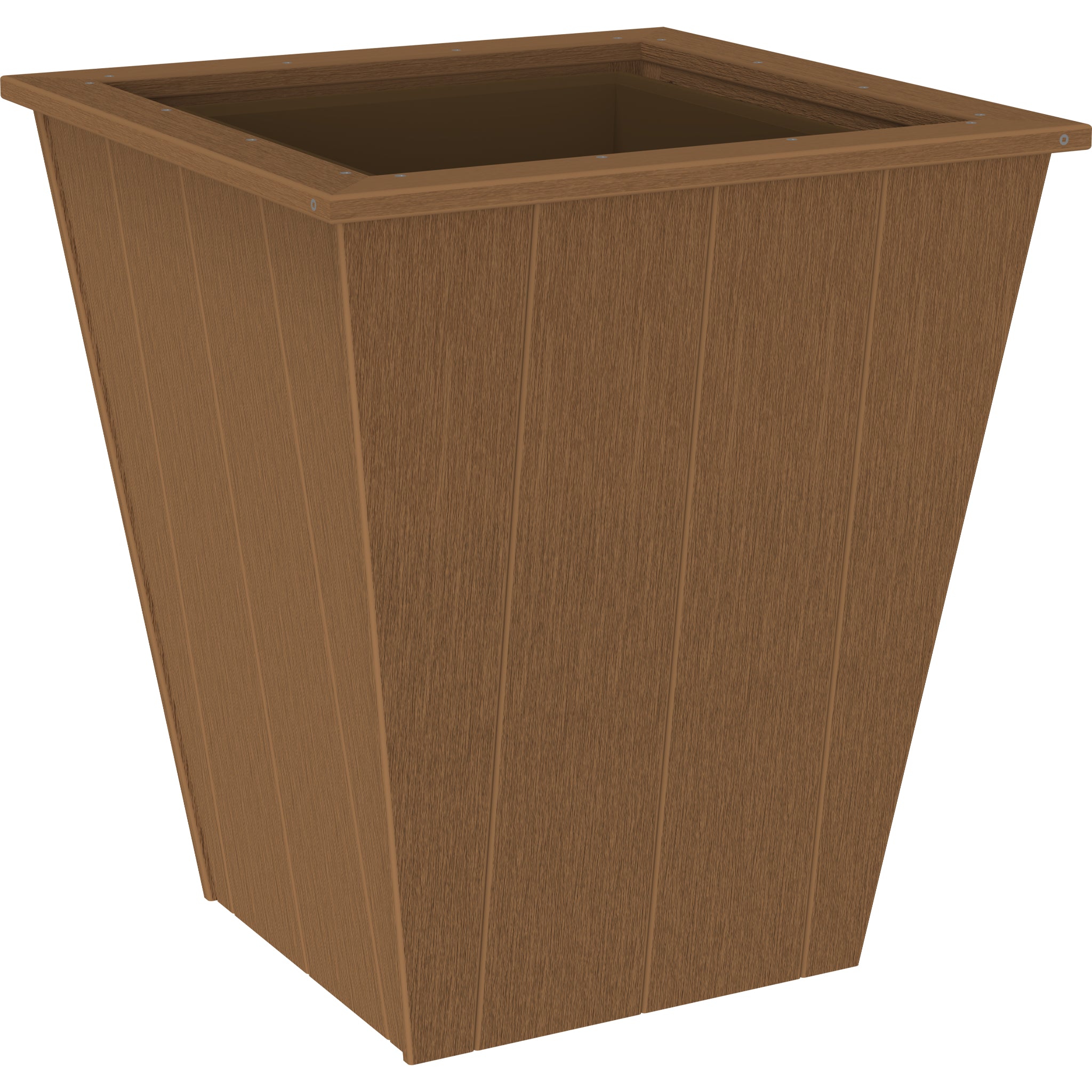 LuxCraft Elite 26″ Planter – Outdoor Poly Patio Planter (EP26)