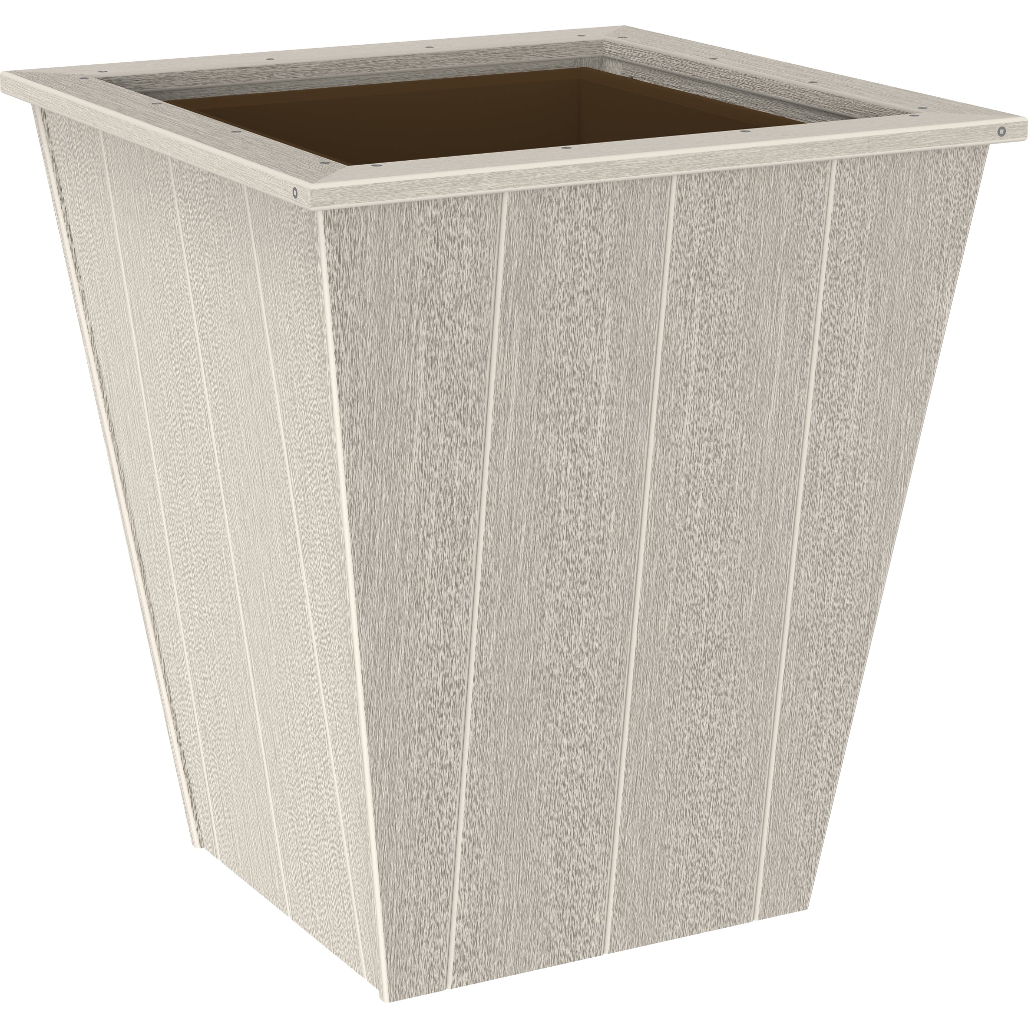 LuxCraft Elite 26″ Planter – Outdoor Poly Patio Planter (EP26)