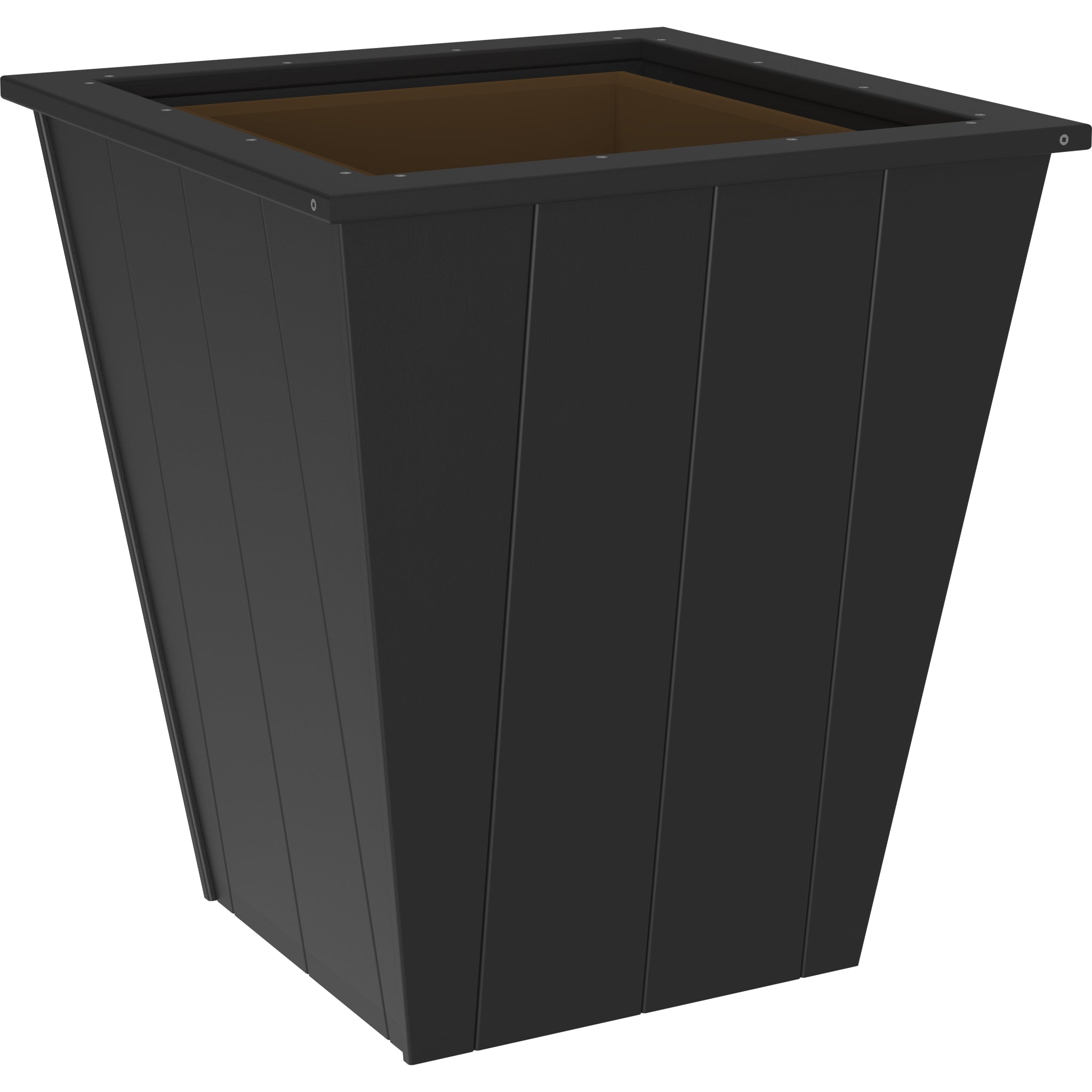 LuxCraft Elite 26″ Planter – Outdoor Poly Patio Planter (EP26)