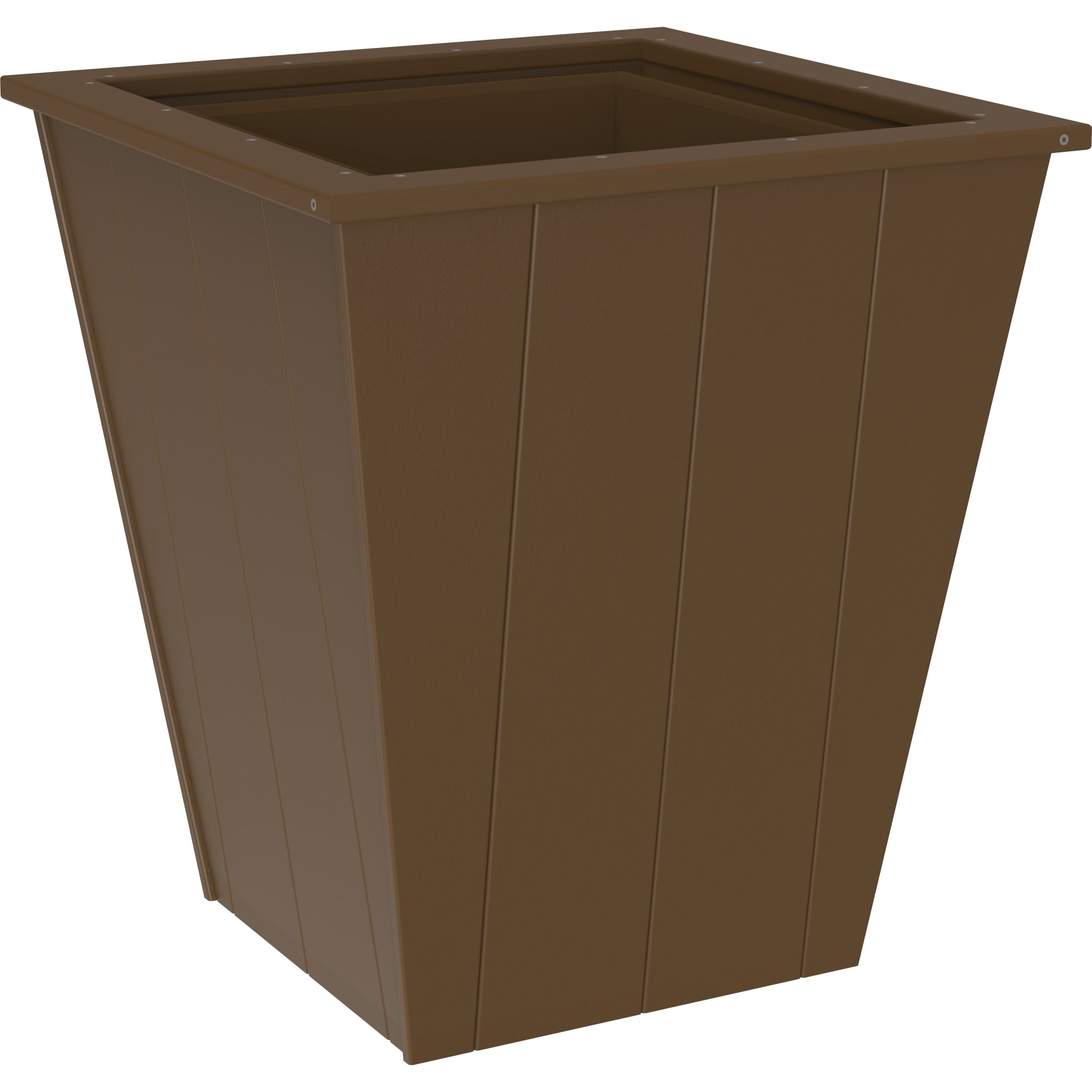 LuxCraft Elite 26″ Planter – Outdoor Poly Patio Planter (EP26)