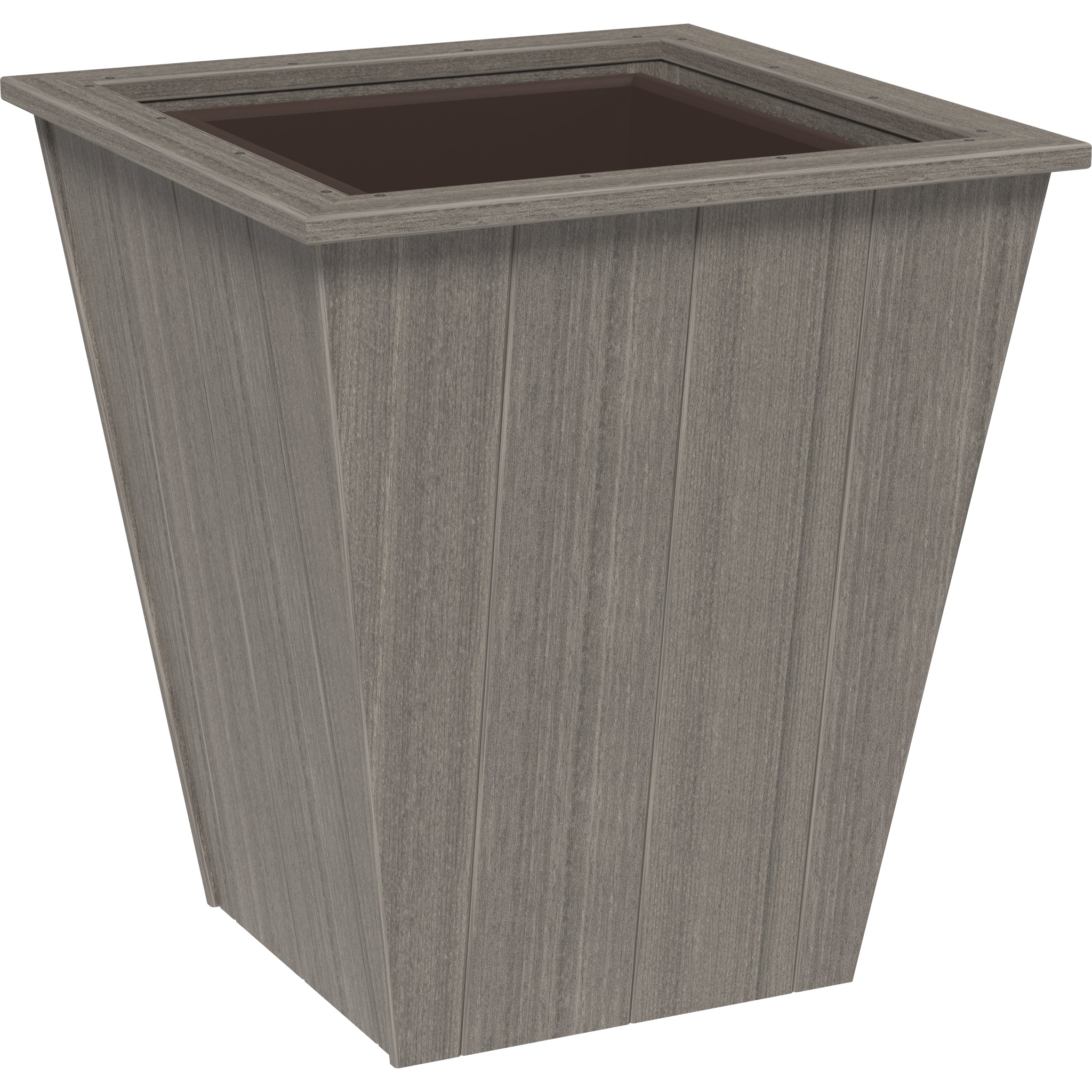 LuxCraft Elite 26″ Planter – Outdoor Poly Patio Planter (EP26)