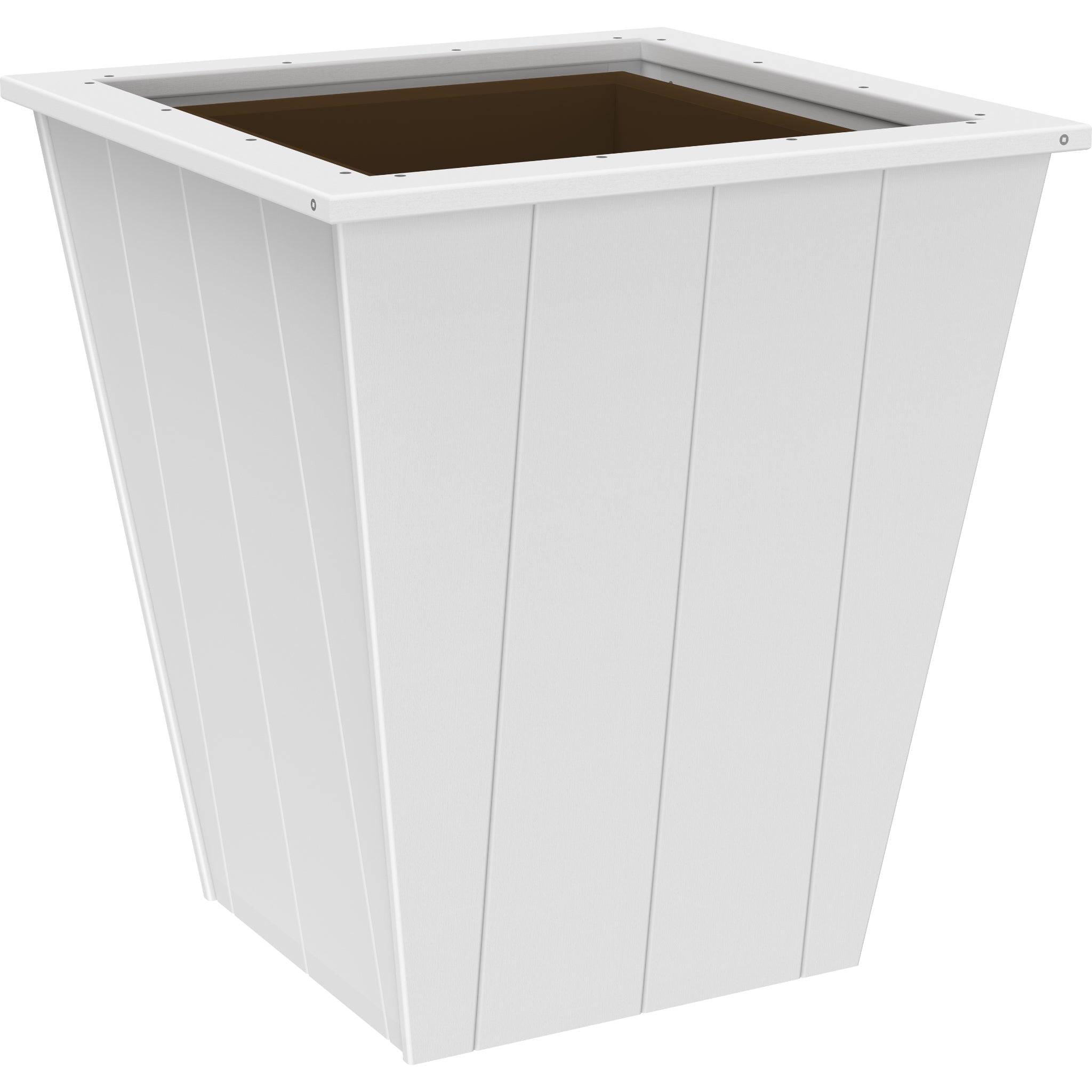 LuxCraft Elite 26″ Planter – Outdoor Poly Patio Planter (EP26)
