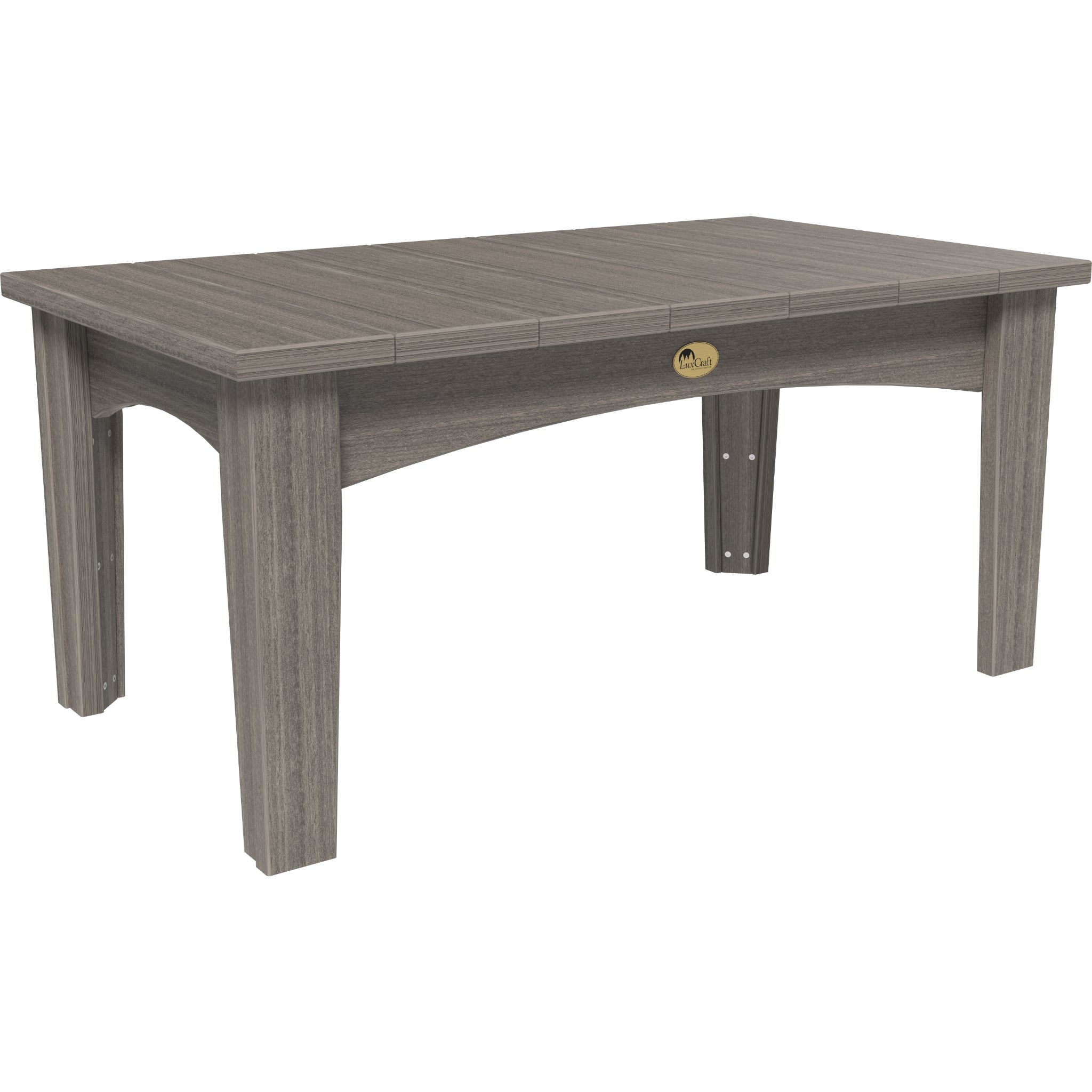 LuxCraft Island Coffee Table – Outdoor Poly Patio Coffee Table (ICT)