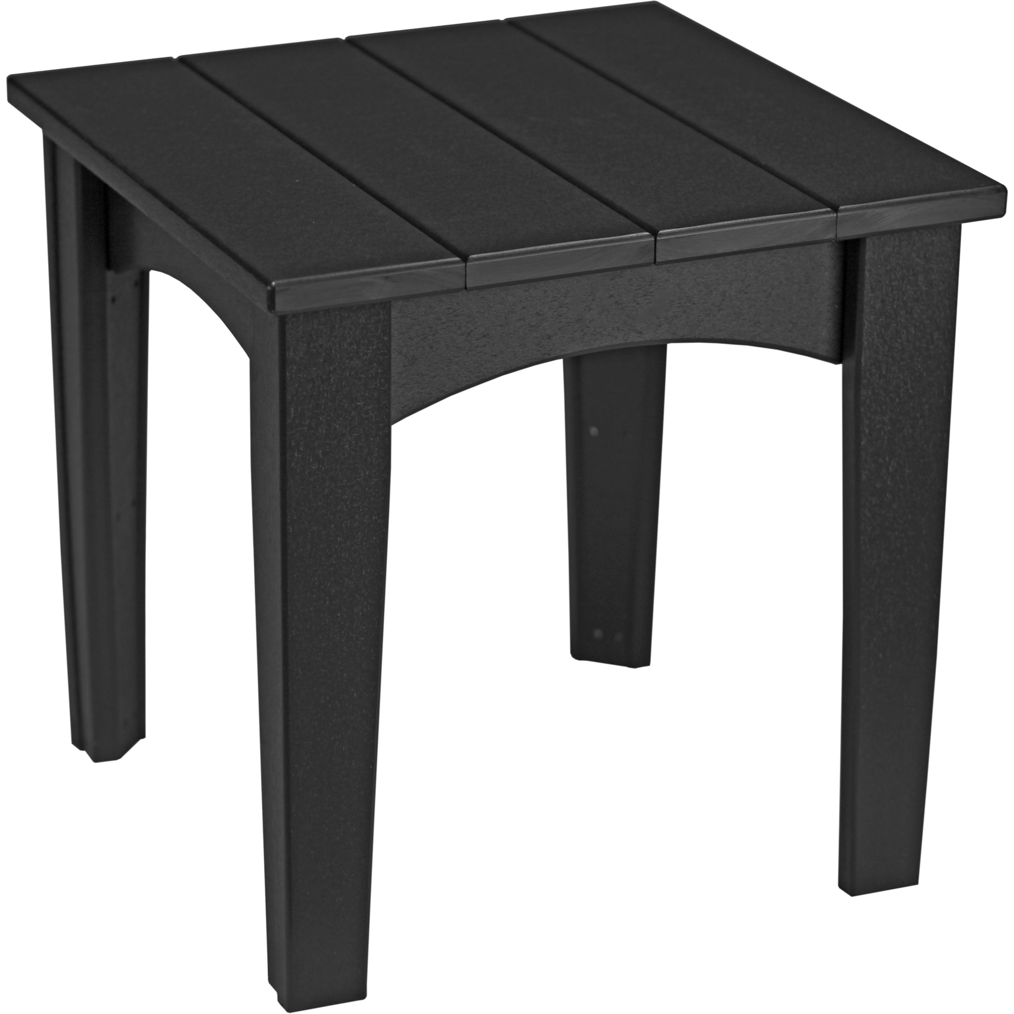 LuxCraft Island End Table – Outdoor Poly Patio Side Table (IET)