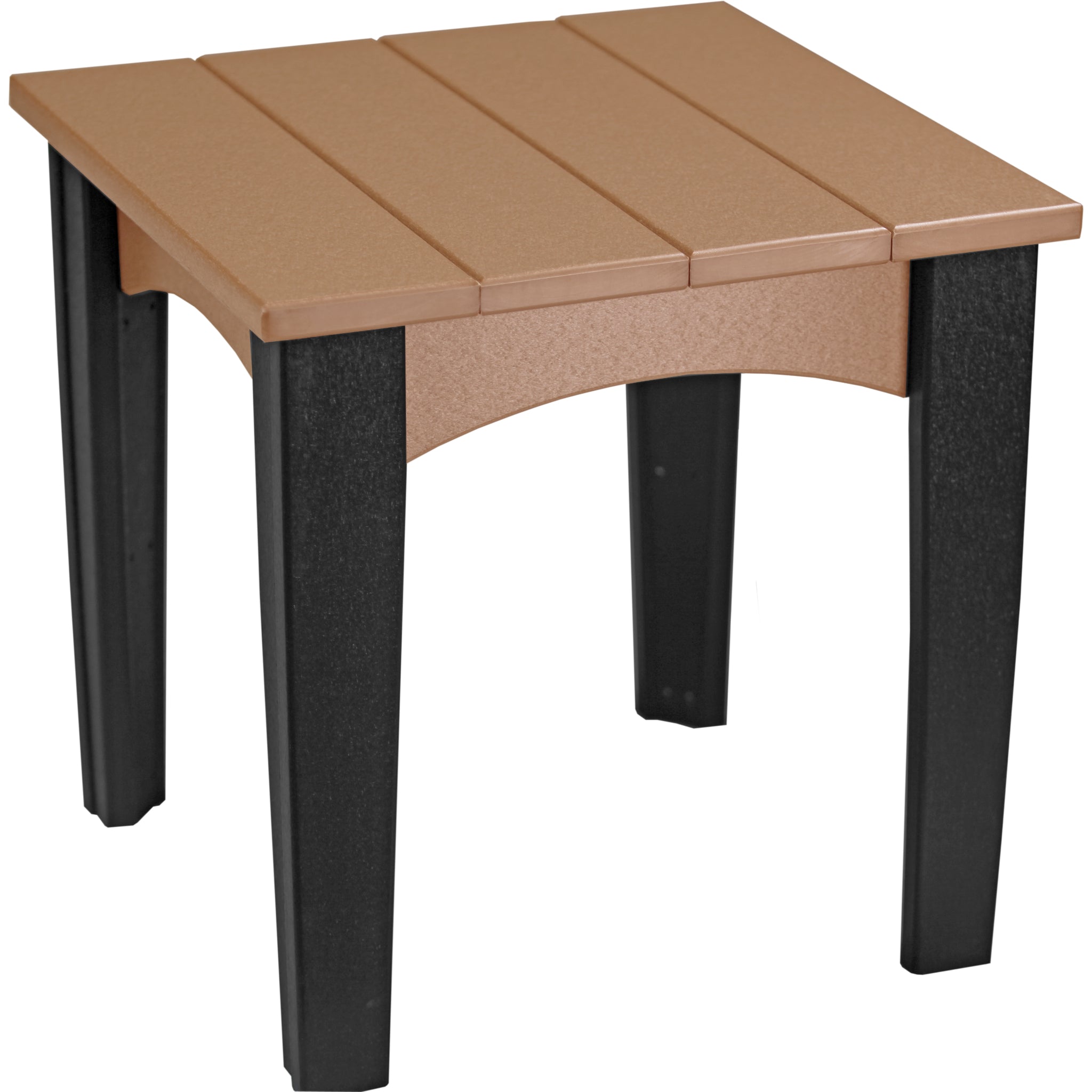 LuxCraft Island End Table – Outdoor Poly Patio Side Table (IET)